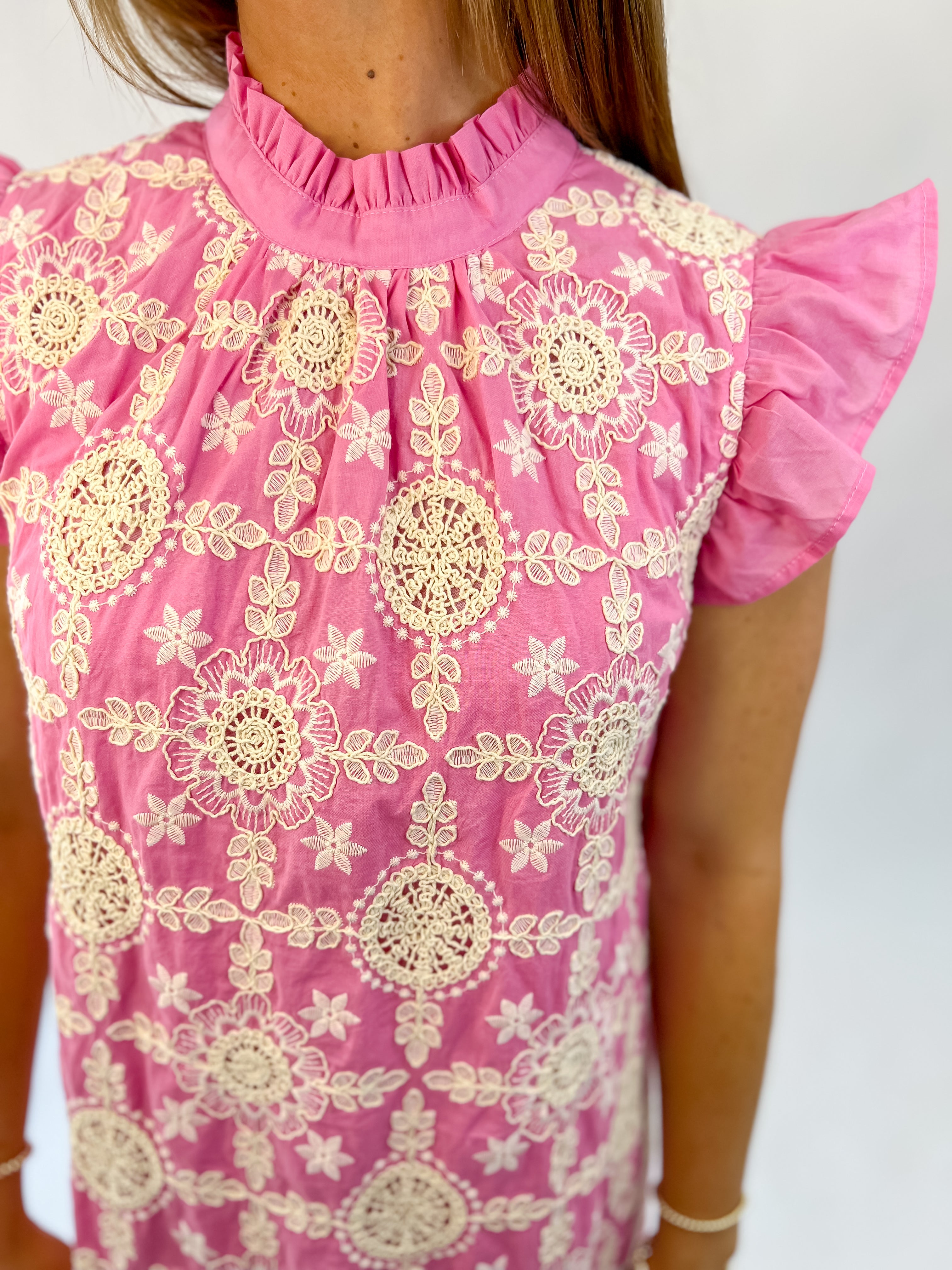 Sweet Lily Dress-Pink