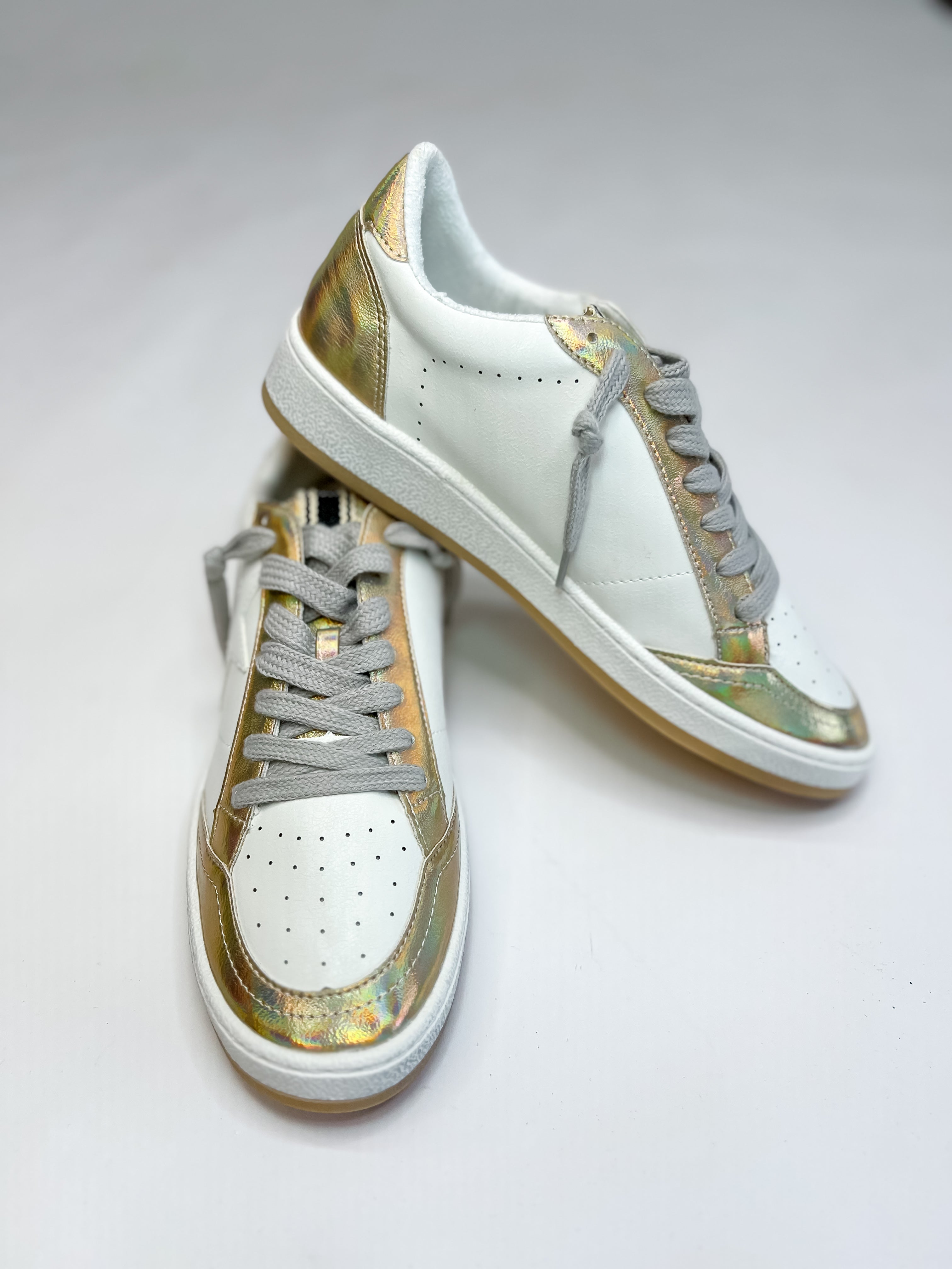 [Shu Shop] Paz Sneaker-Iridescent Gold