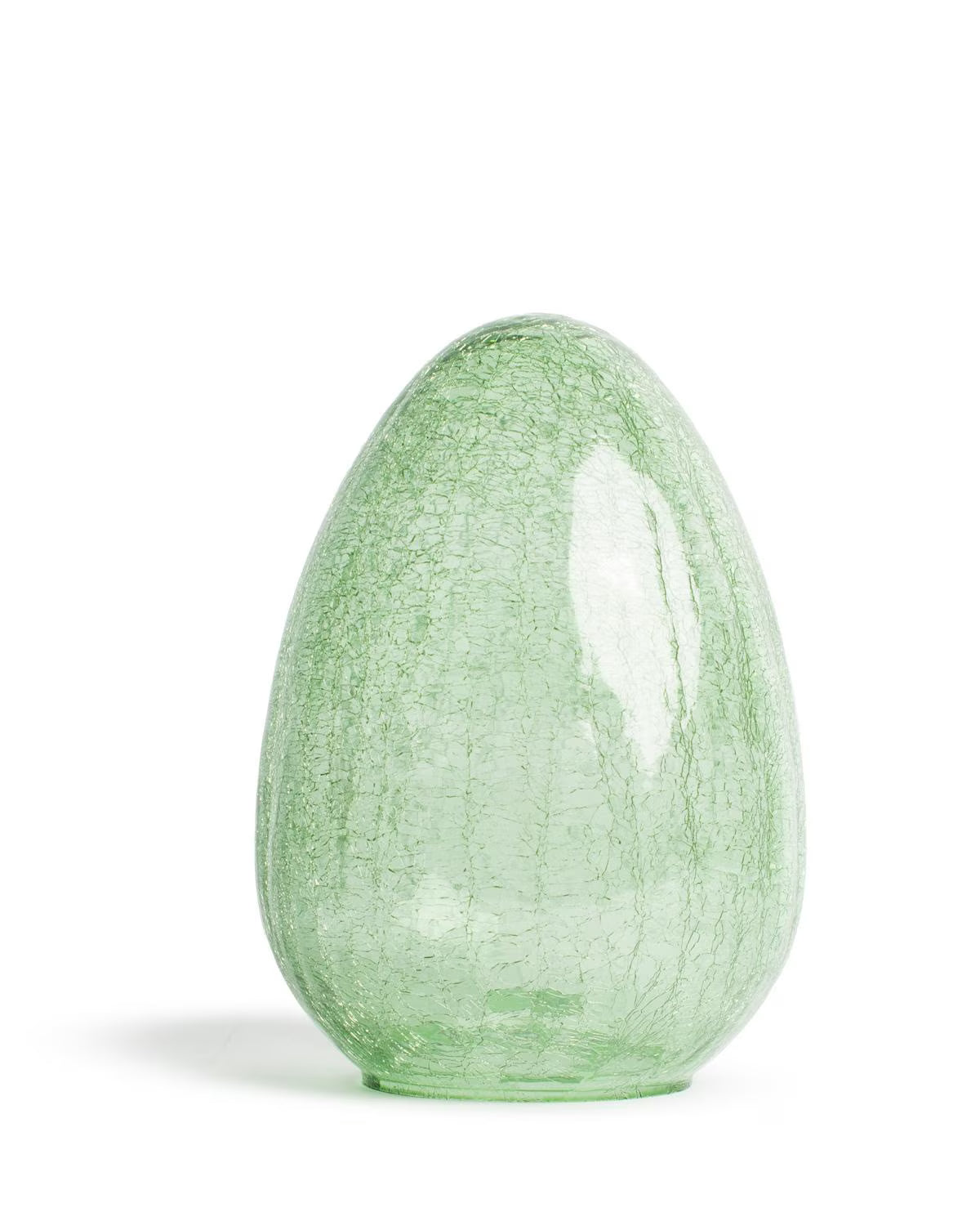 Amelia Glass Egg 7 x 10 - Light Green