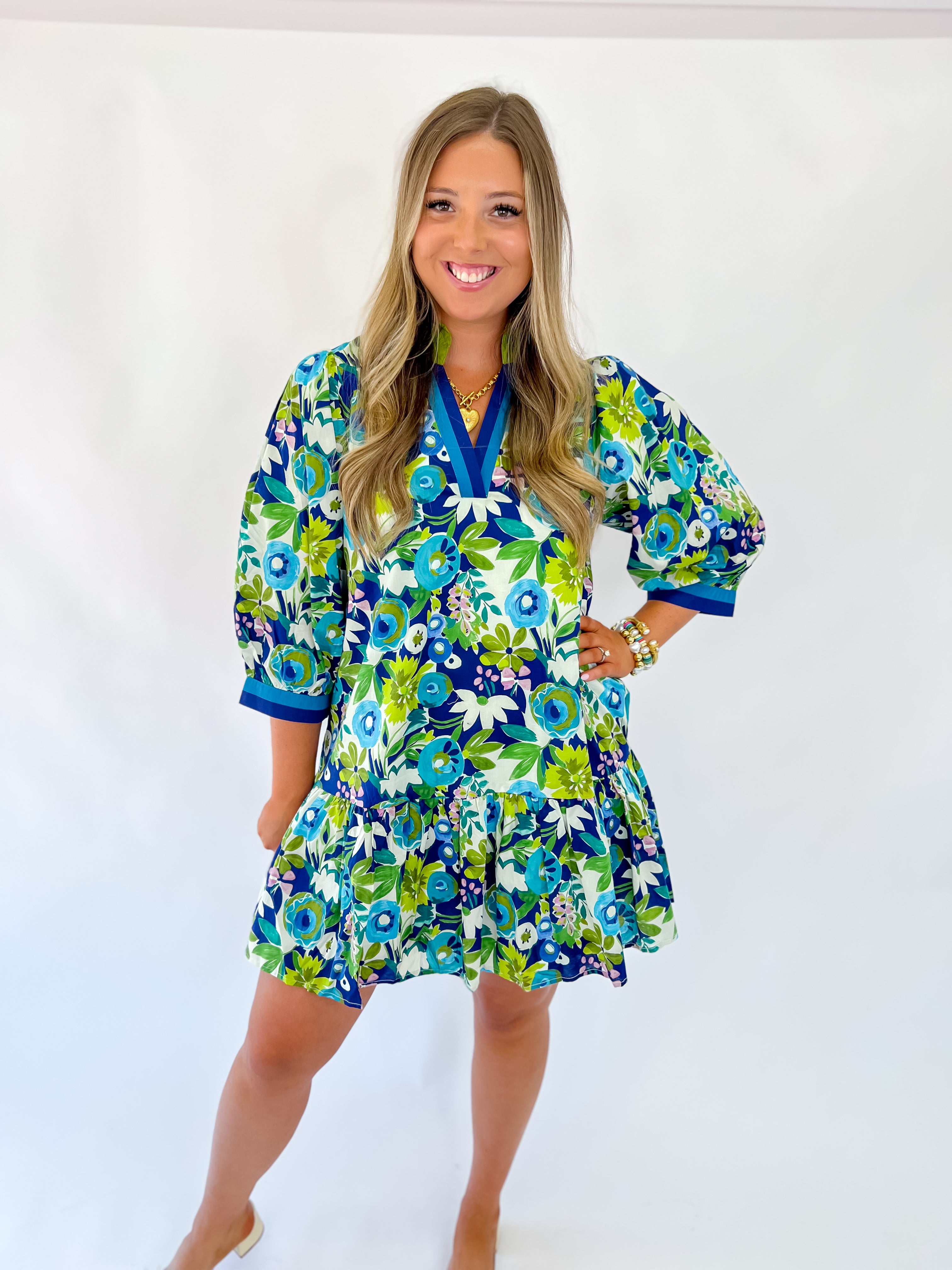 Fall Botanica Mini Dress