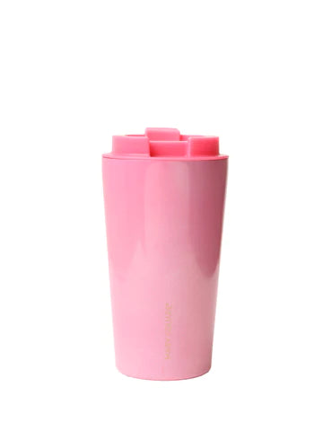 Pearlized Pink Stainless Coffee Tumbler 15 oz