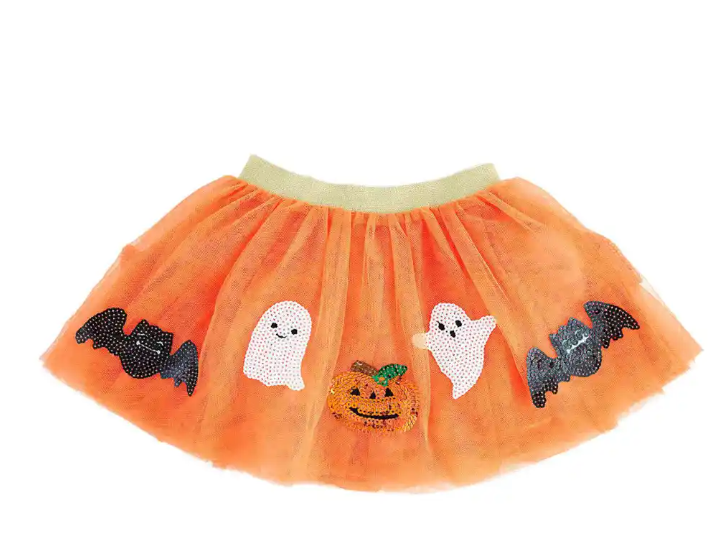 Halloween Tutu Ghosts And Pumpkins
