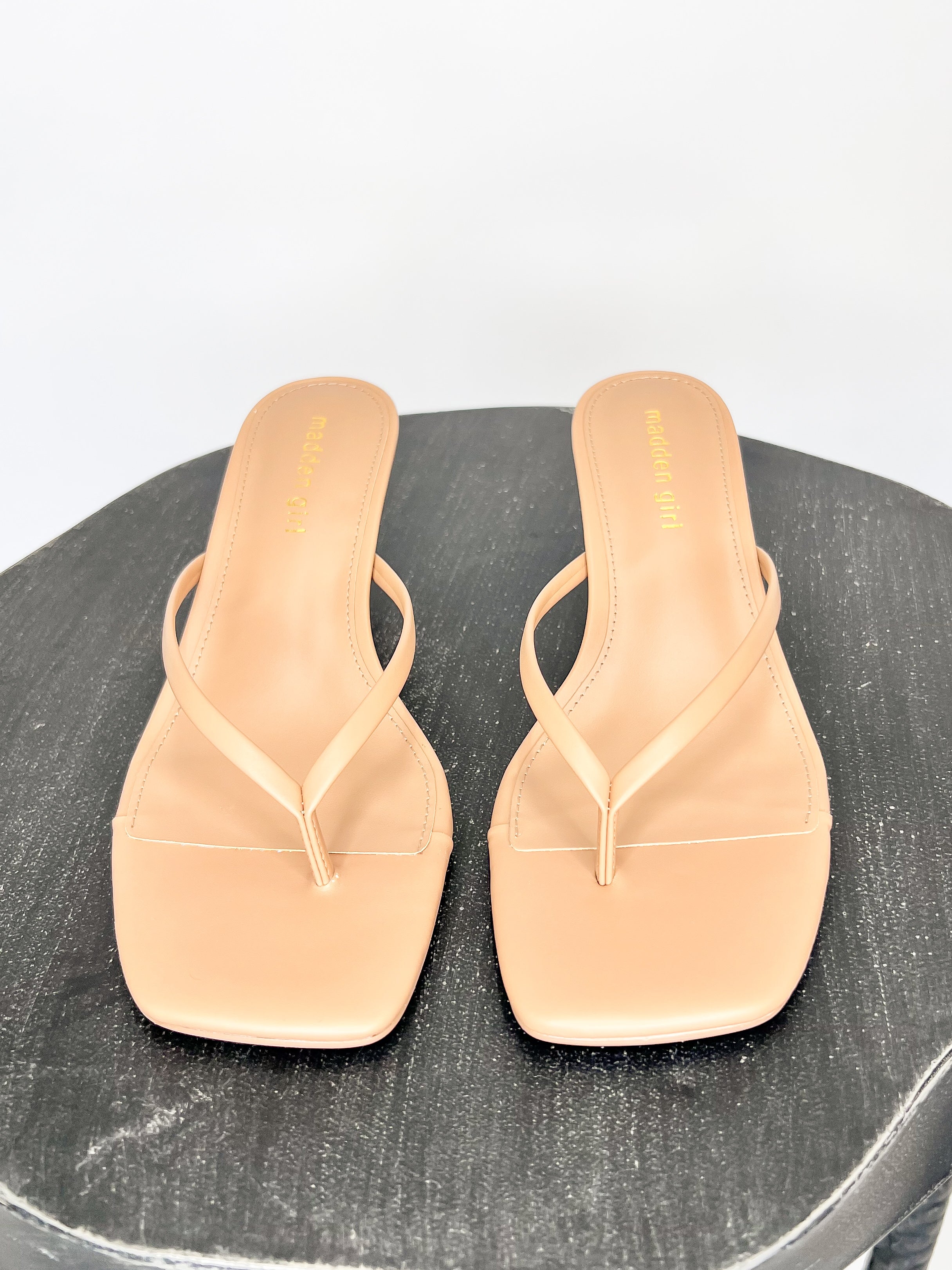 [Madden Girl] Charlenne Kitten Heel - Cafe