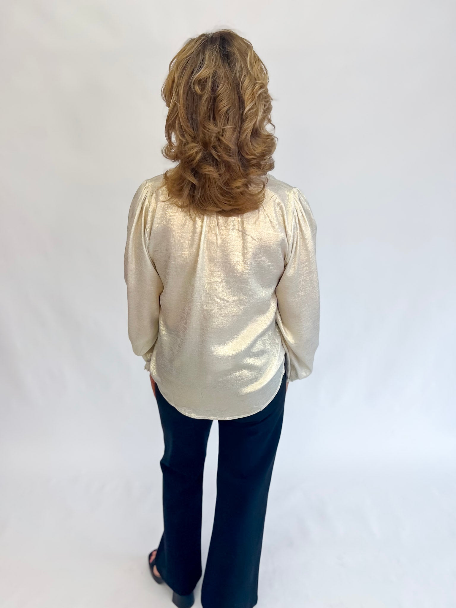 Golden Radiance Blouse