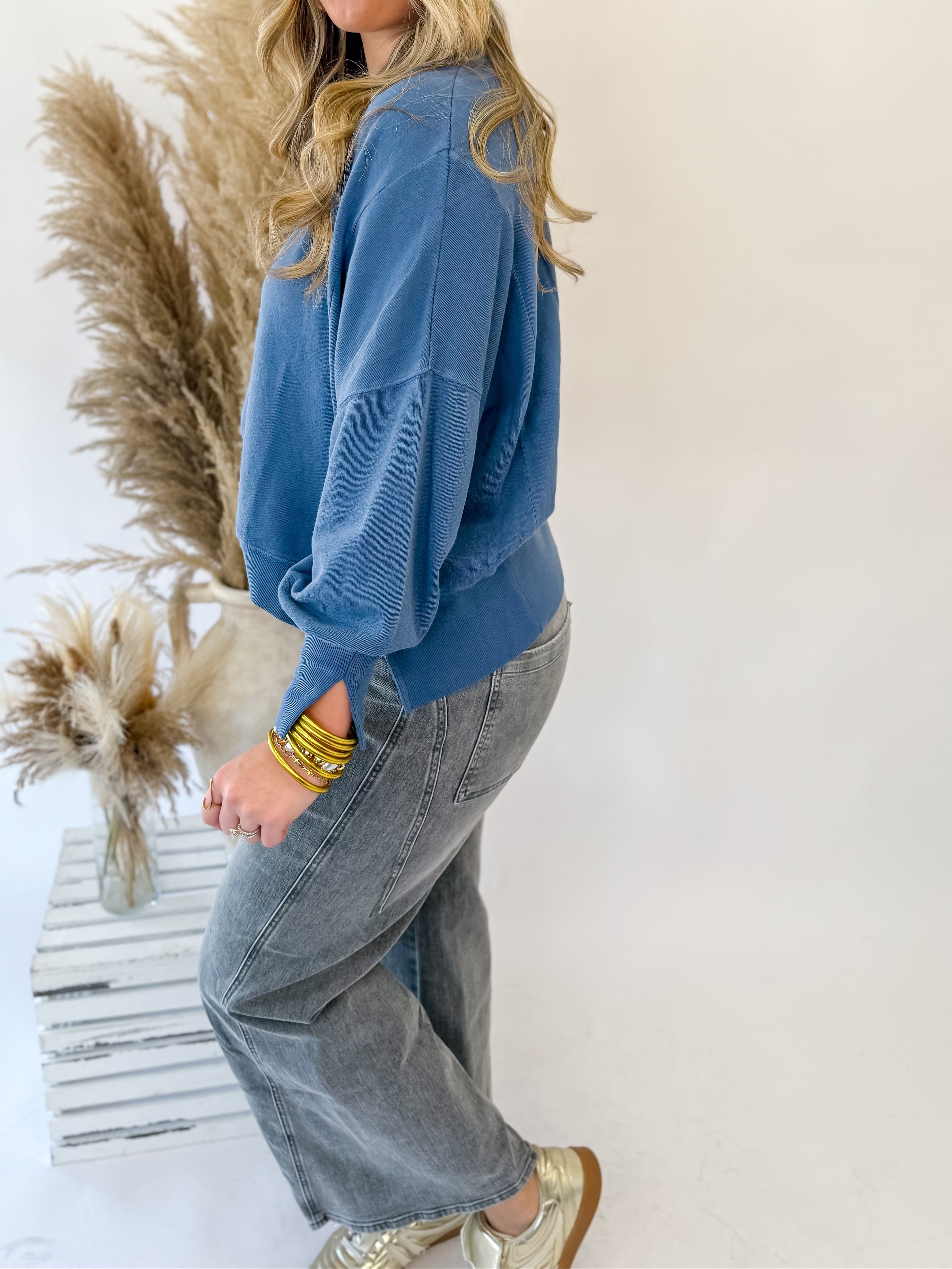 [Dear John] Trenton Sweater- Vintage Indigo