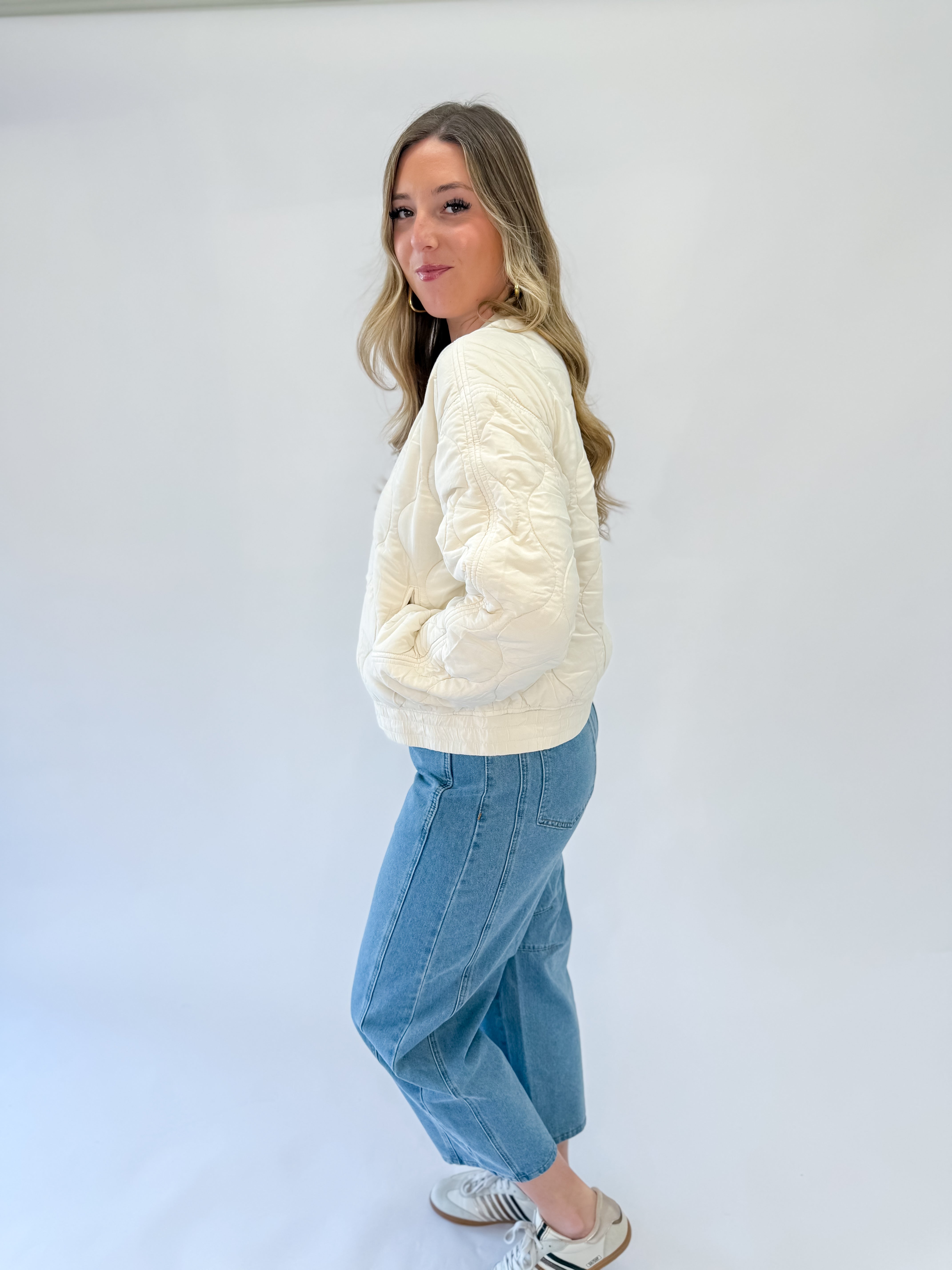 [Dear John] Maverick Jacket-Whitecap Gray