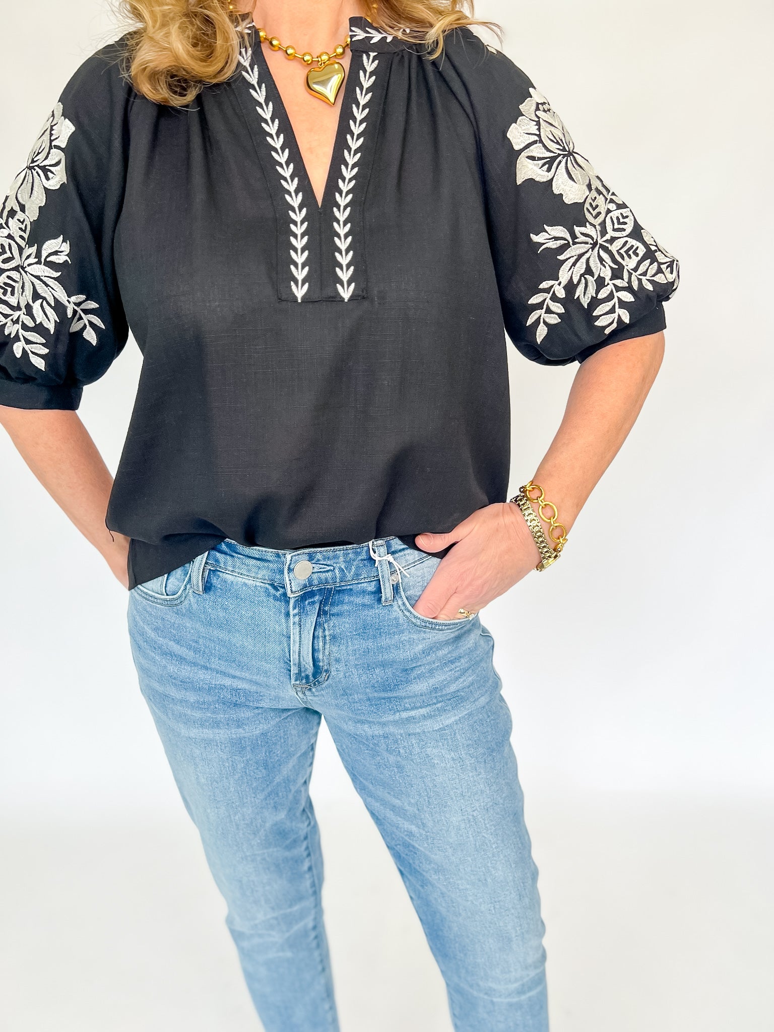 [THML]Resort Royale Blouse