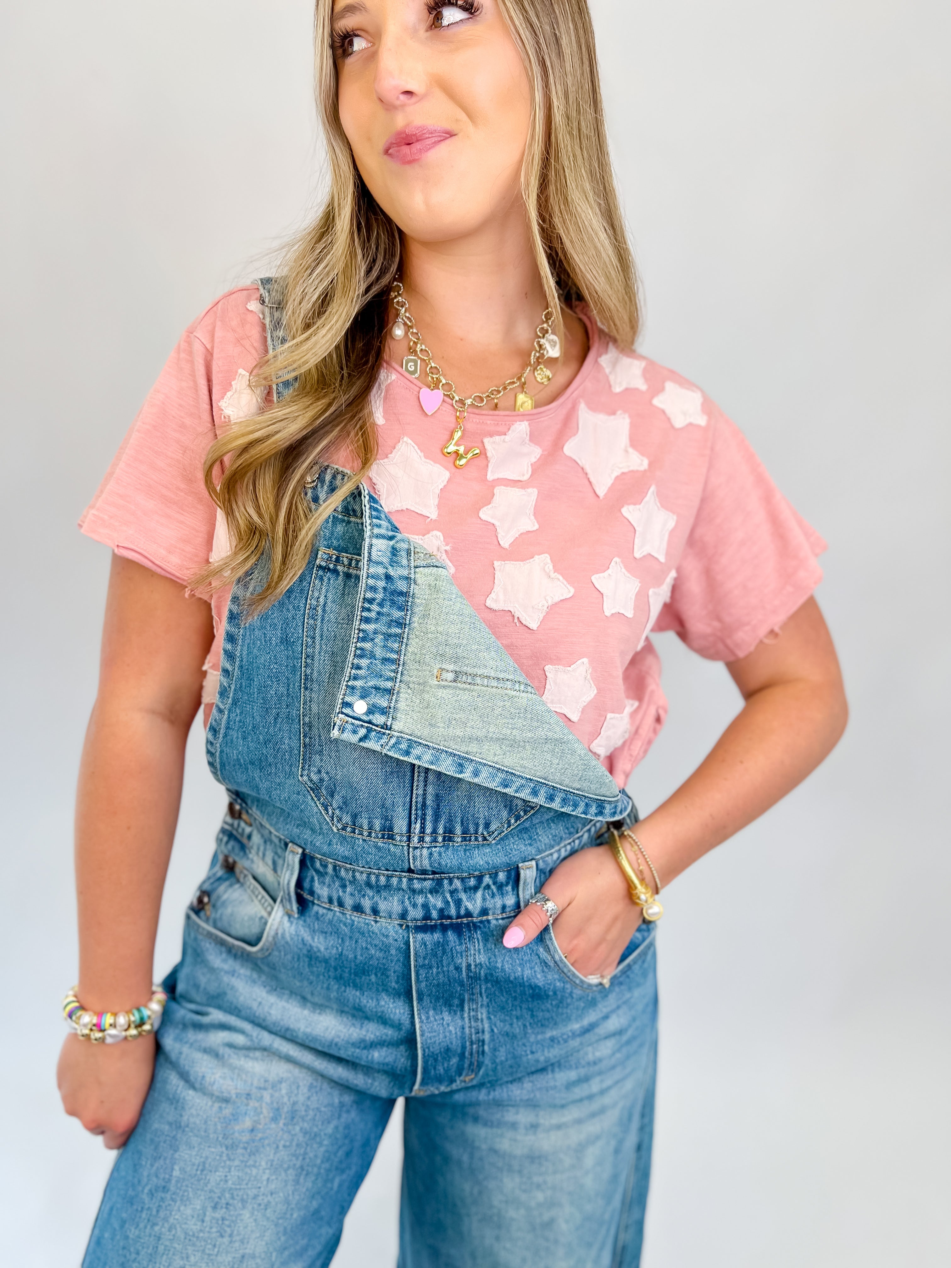 Stardrift Patchwork Top