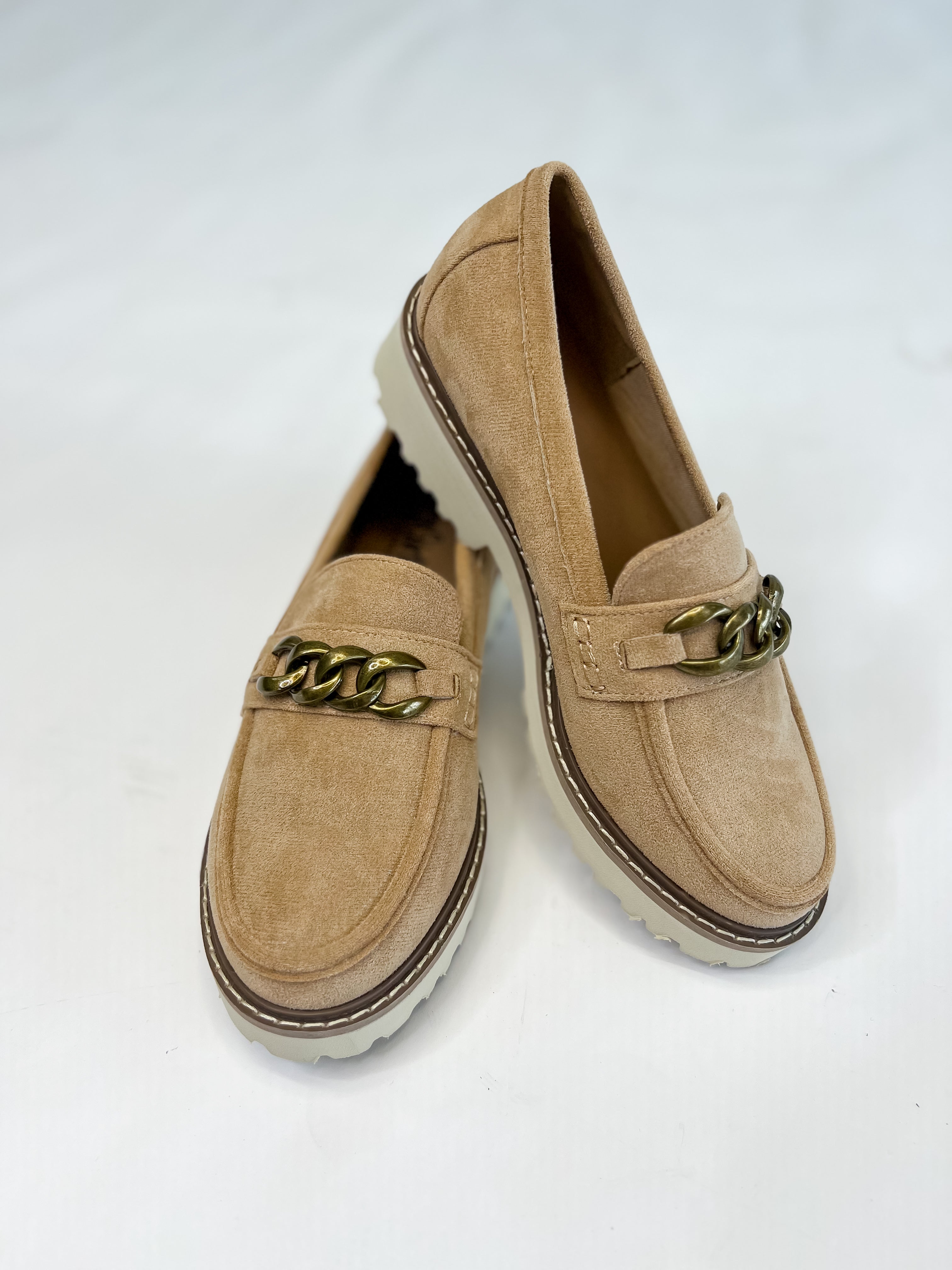 [Corky's] Literally-Camel Faux Suede