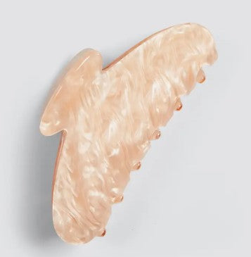 Eco-Friendly Marble Claw Clip - Blonde