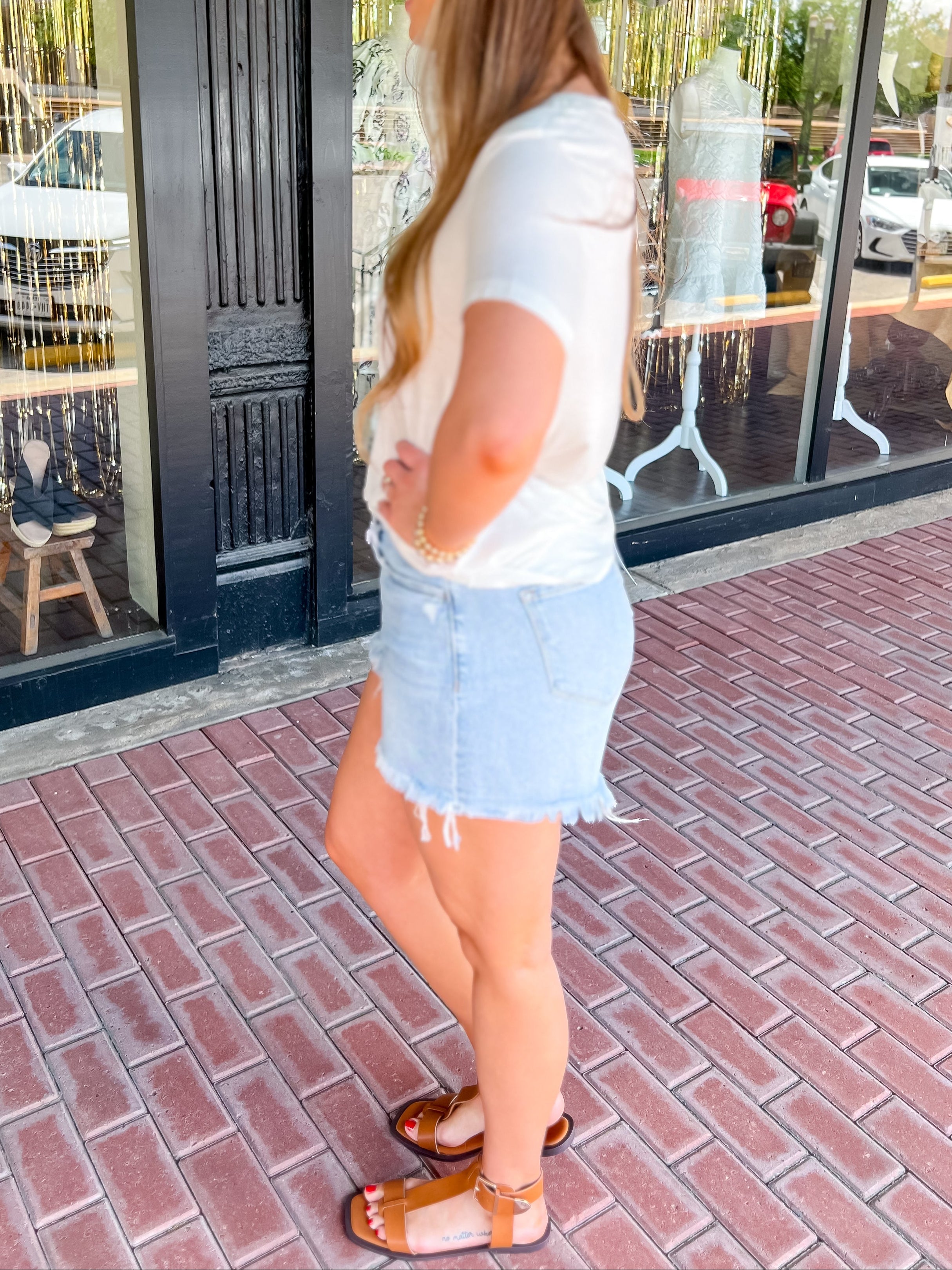 [Jess Lea] Basic Tee-Ivory