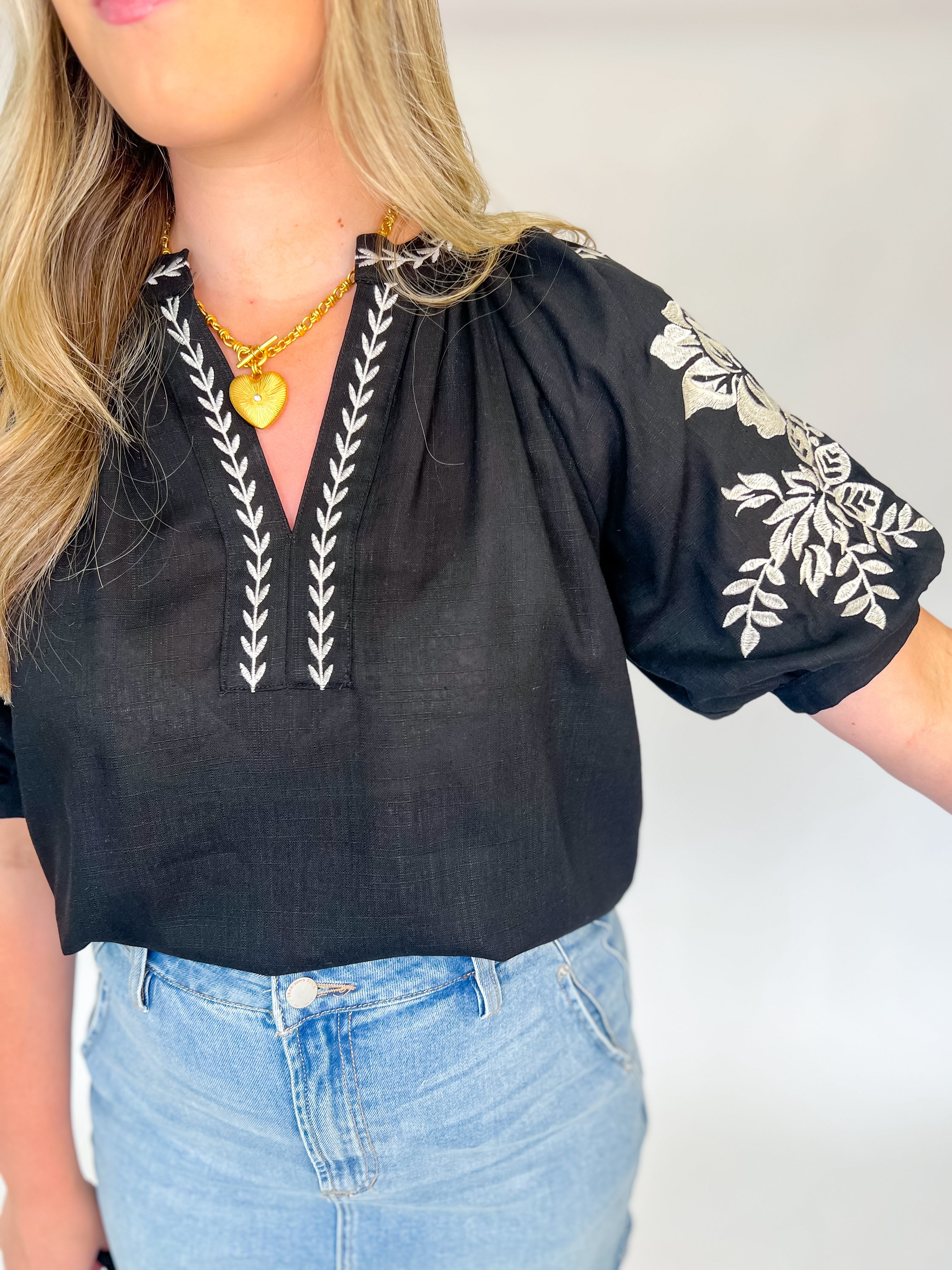 [THML]Resort Royale Blouse