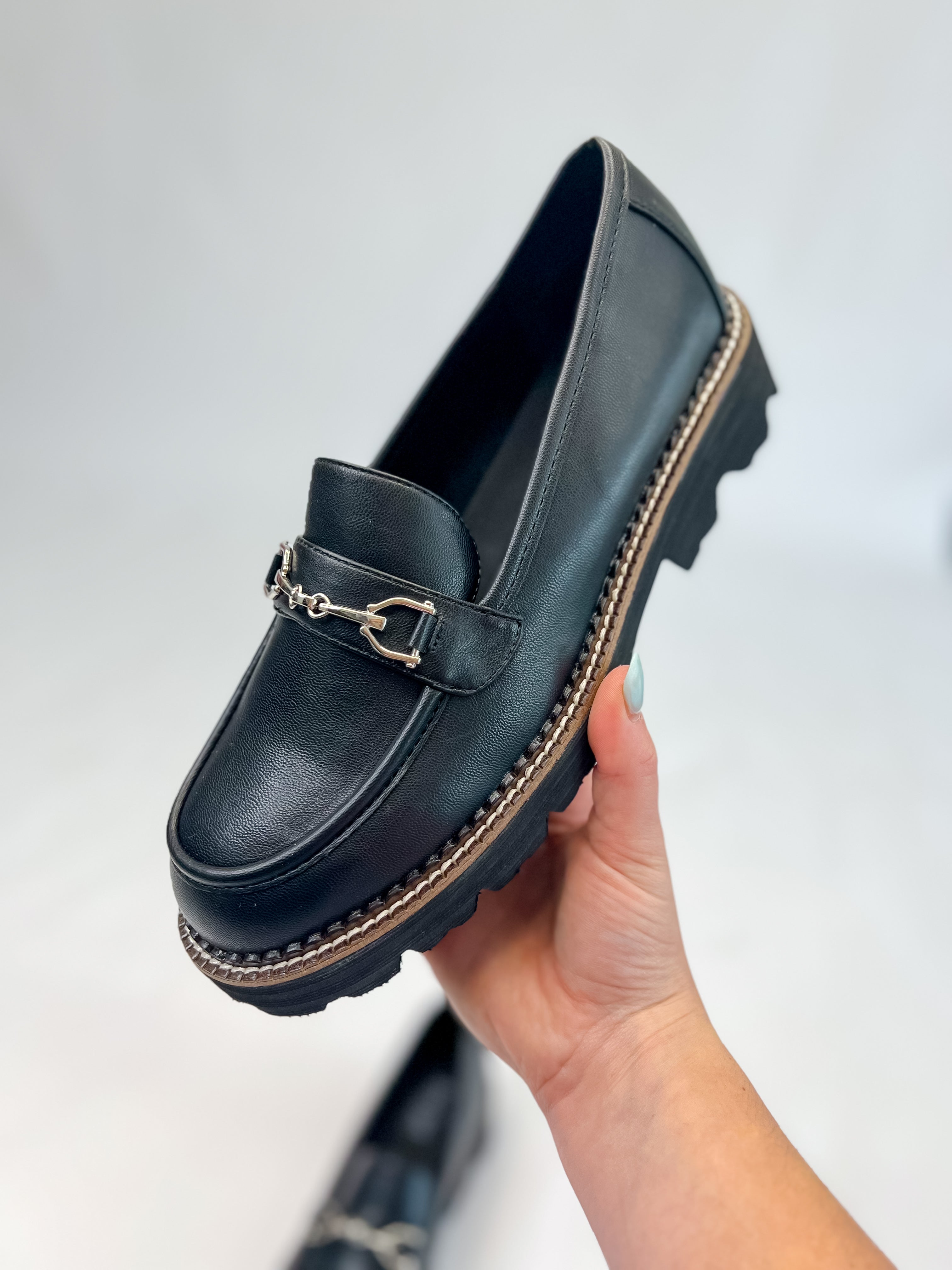 [Corky's] Brownie Points Loafers-Black