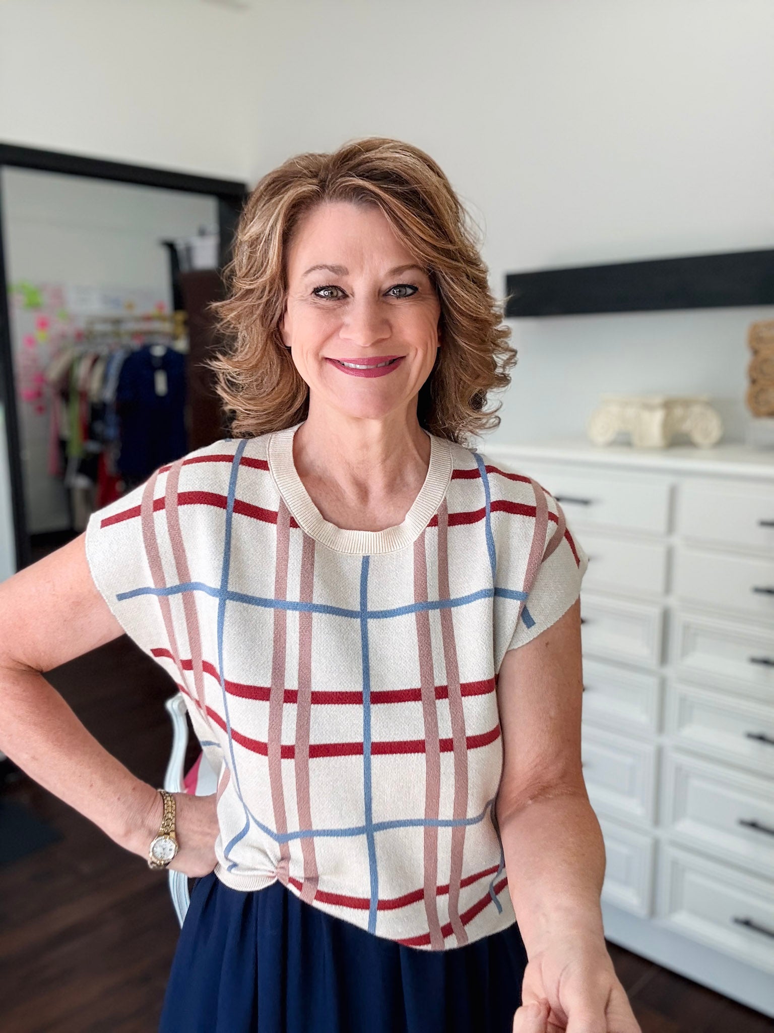 Timeless Twofer Dress - Ecru