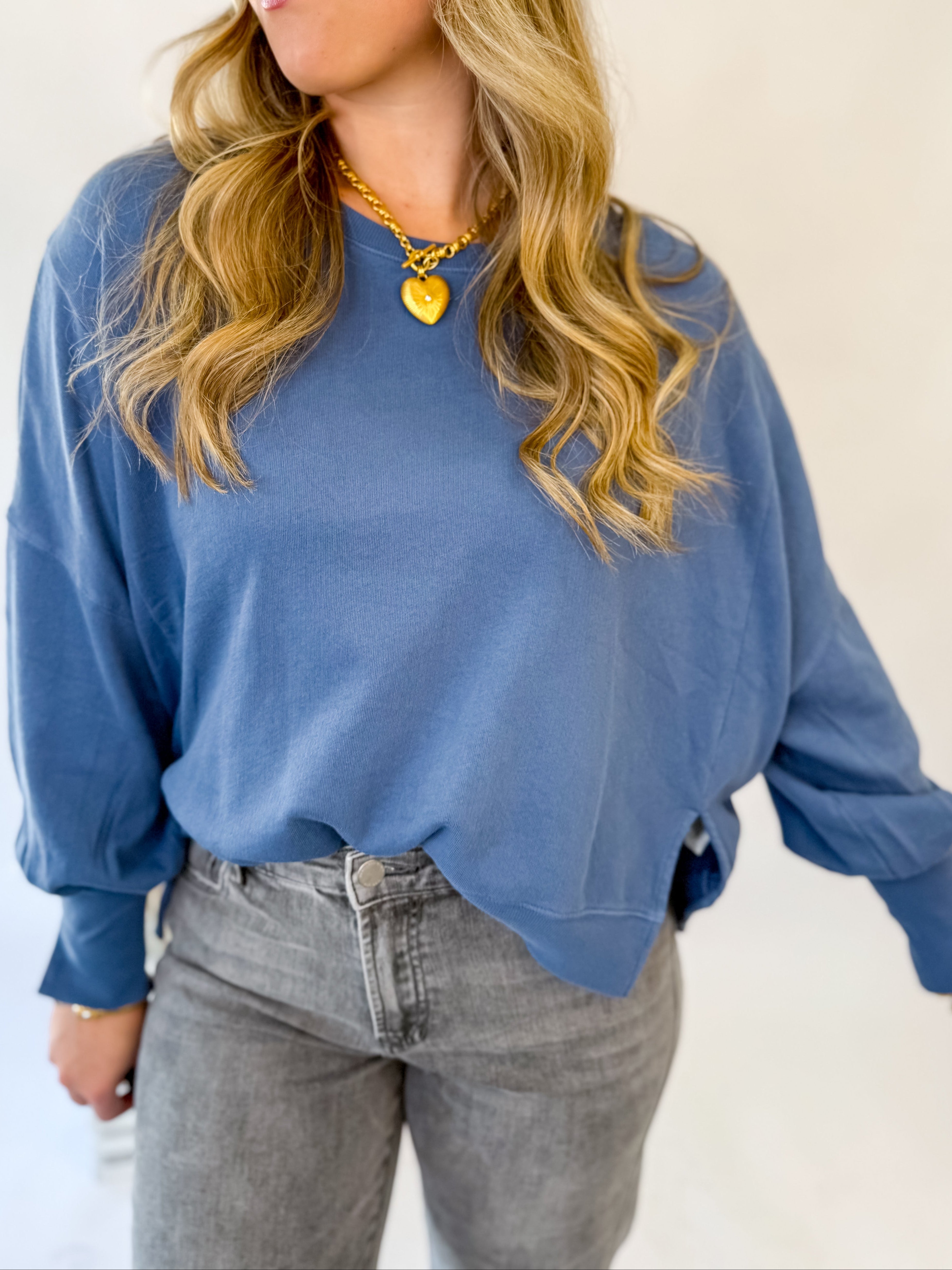 [Dear John] Trenton Sweater- Vintage Indigo