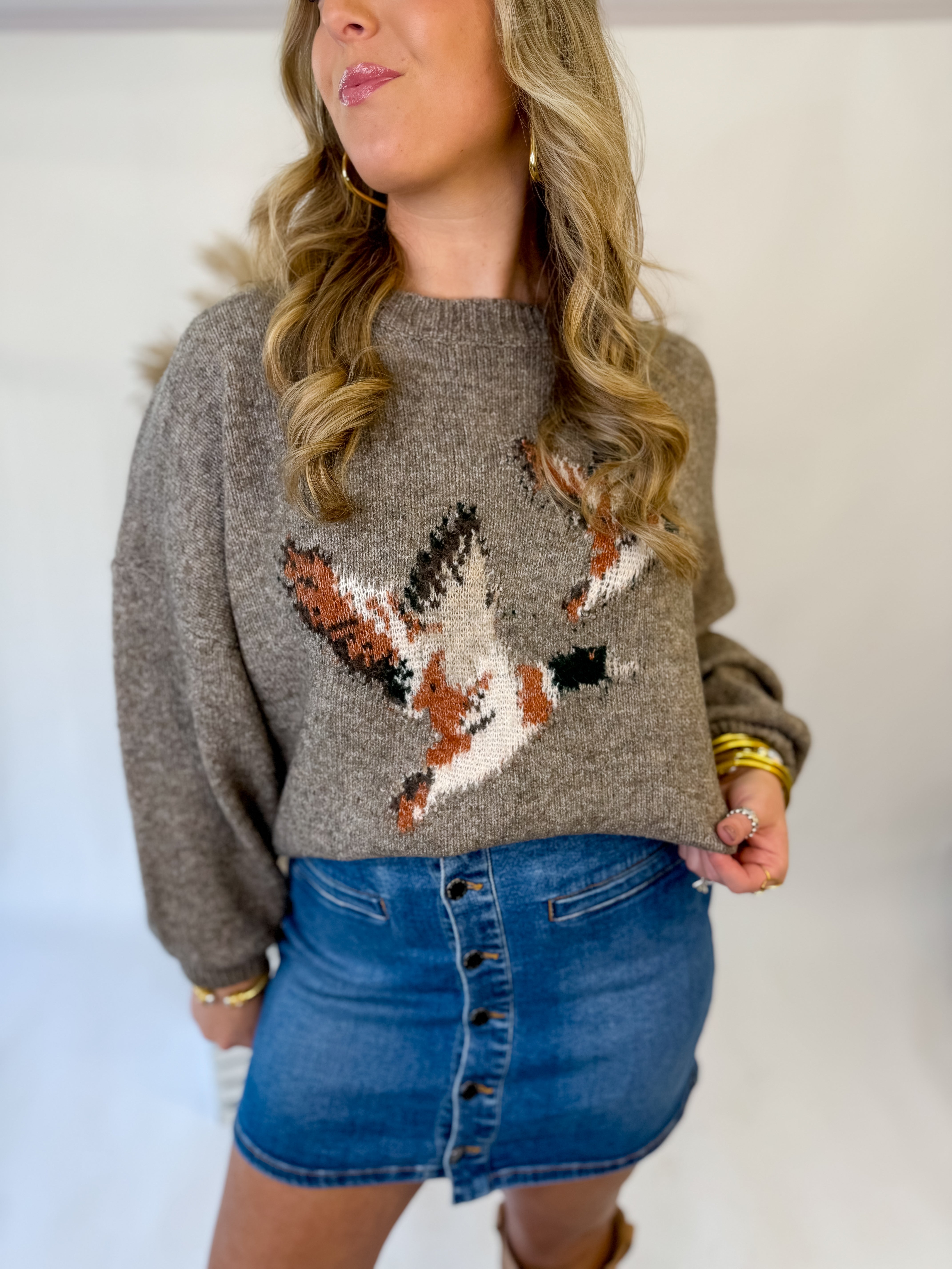 Cassie and The Mallards Sweater