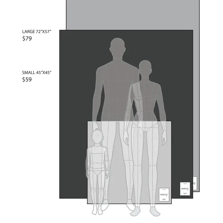 [Wuvvy] Bamboo Blanket-Charcoal-Mega