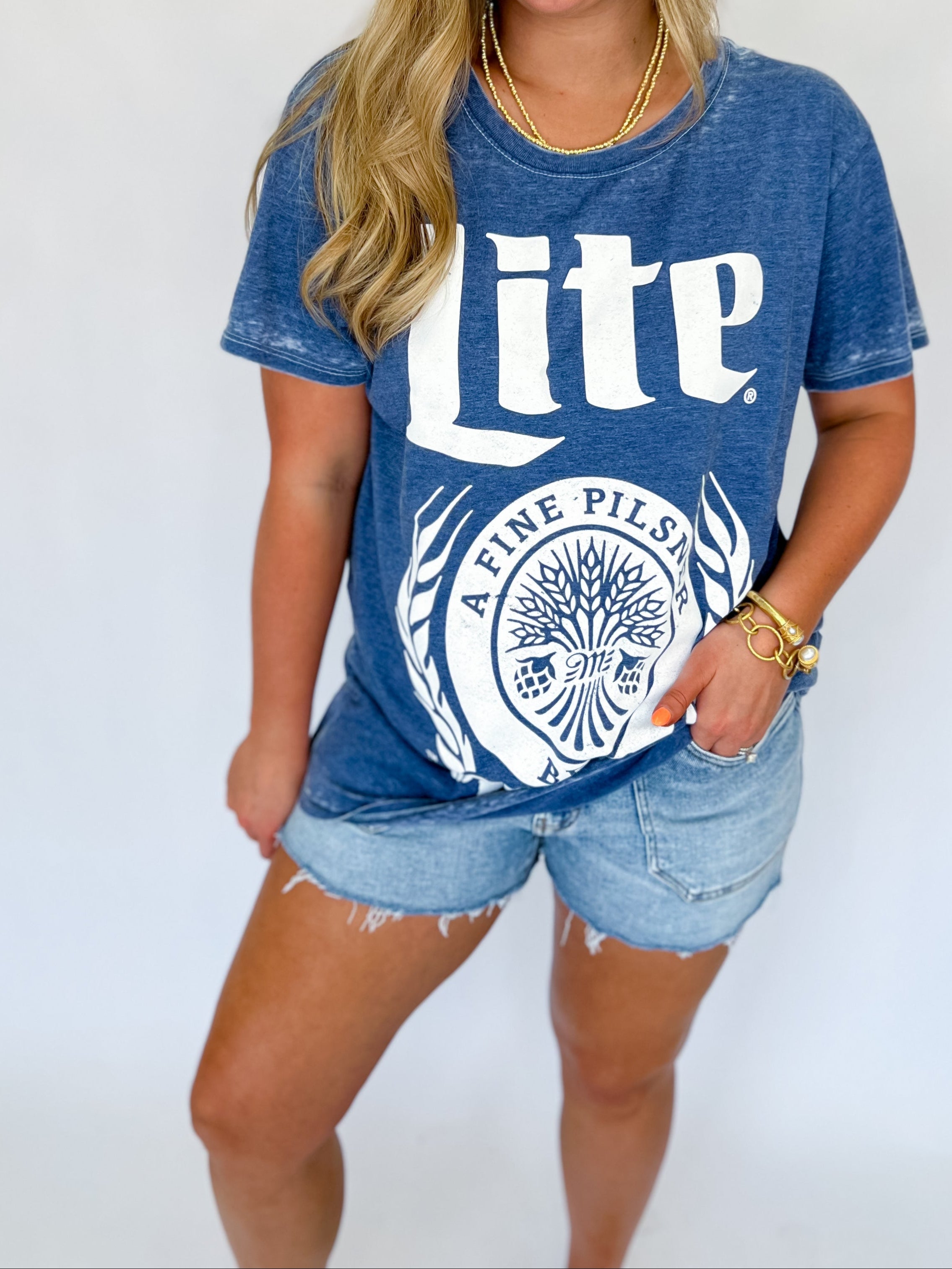 Miller Lite One Size Tee
