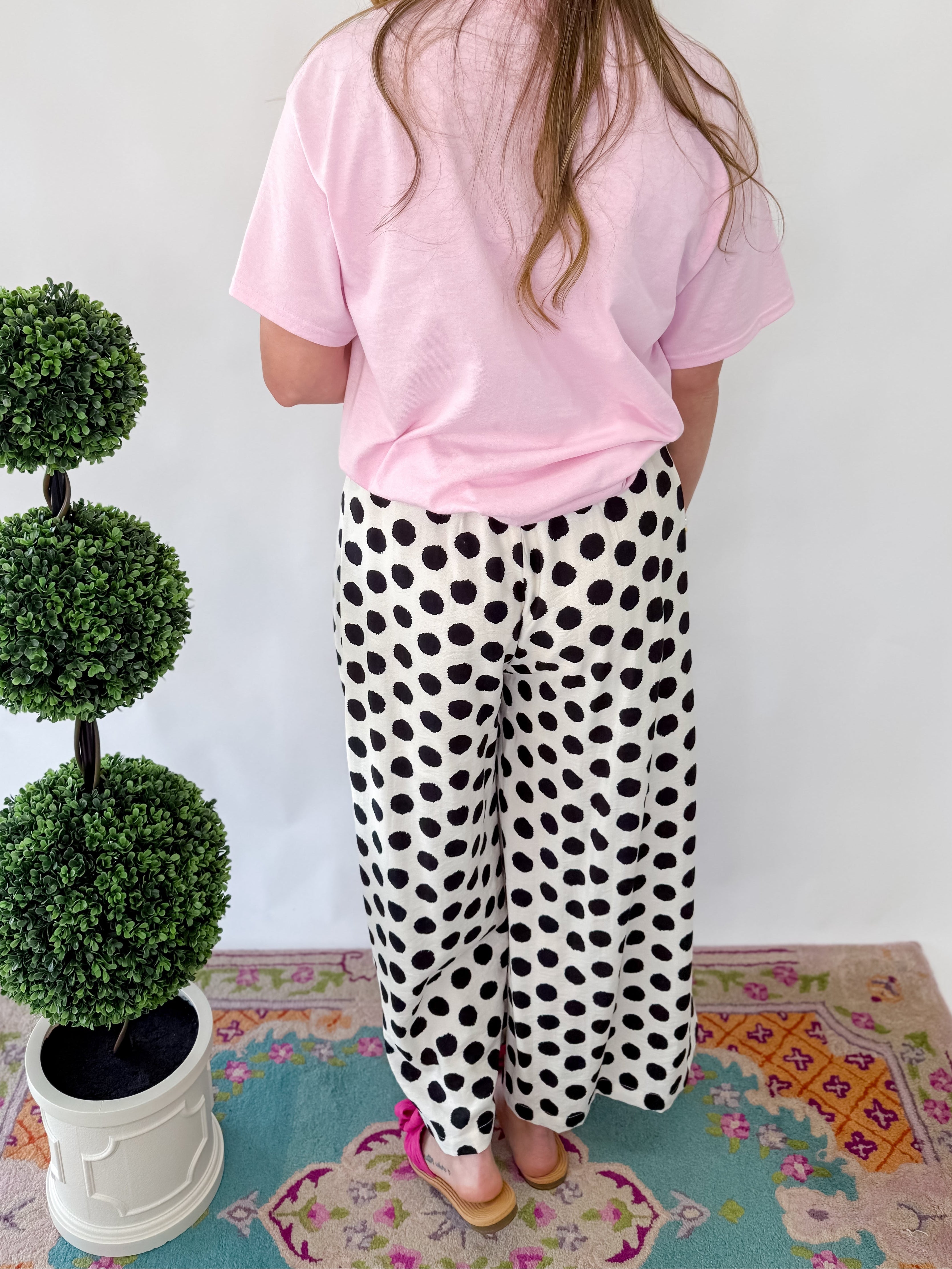XoXo Valentine Bow T-Shirt - Light Pink