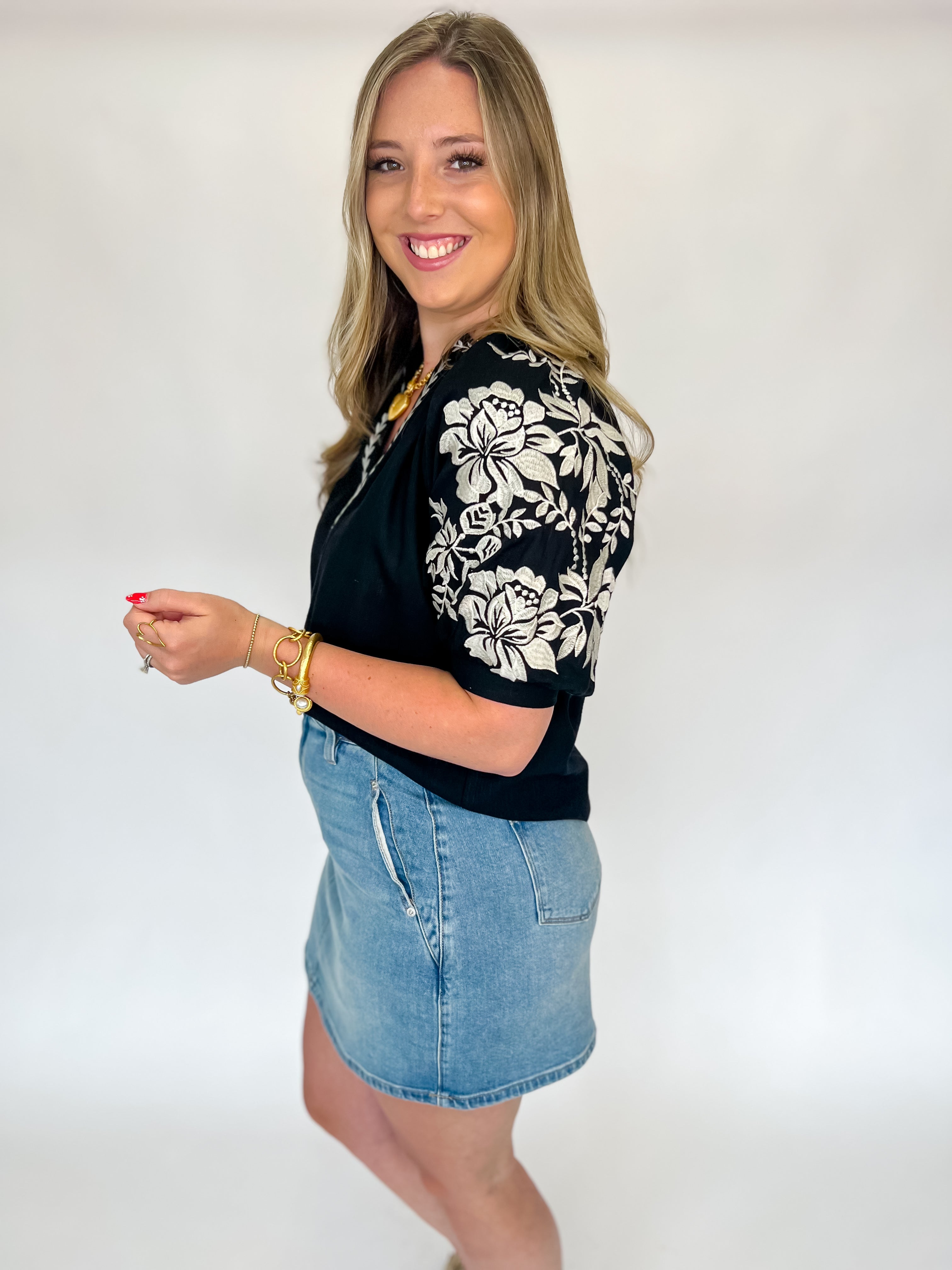 [THML]Resort Royale Blouse