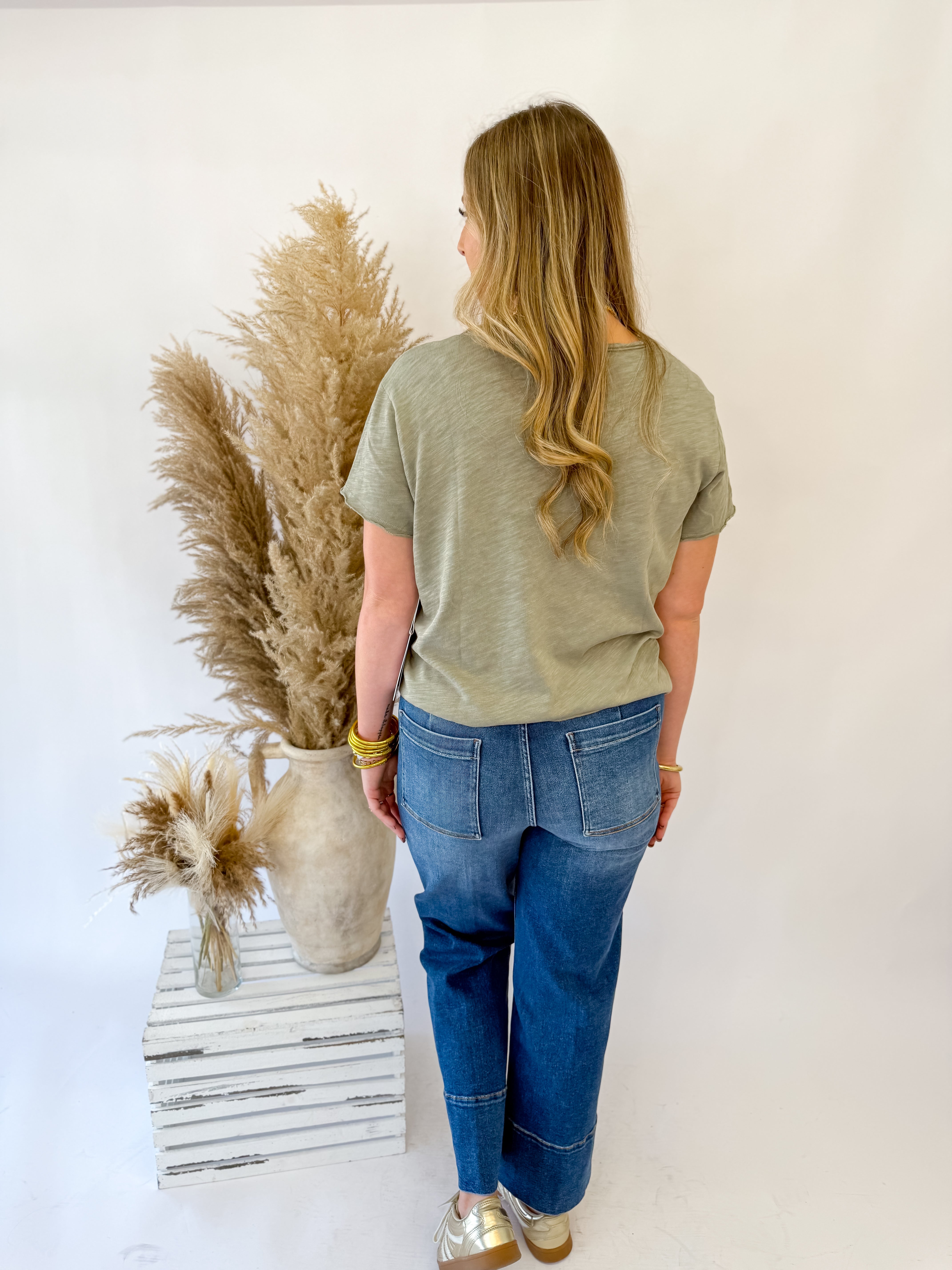 [Dear John] Holly Straight Leg Jean- Midtown