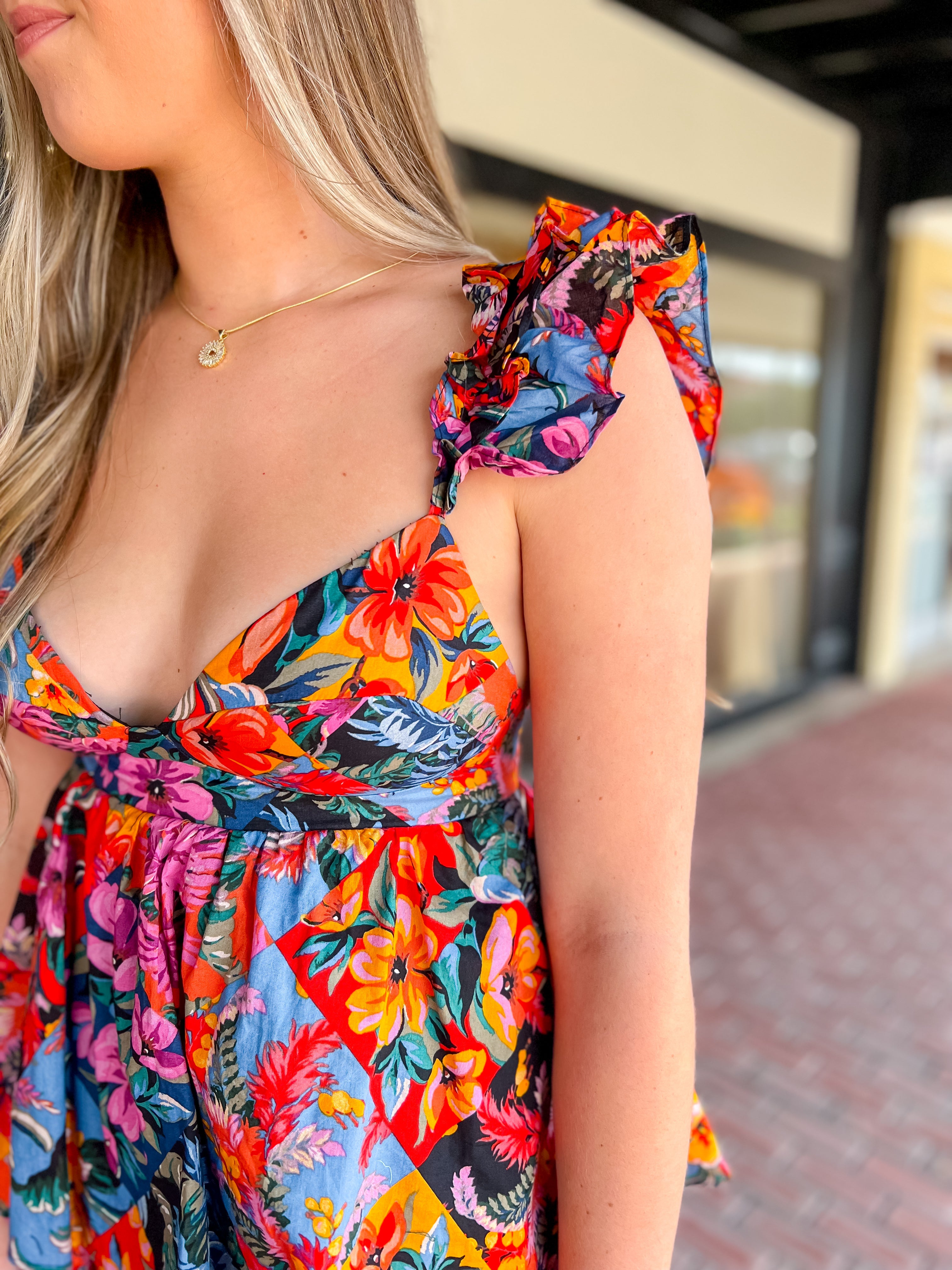 Trust In Me Floral Tiered Dress