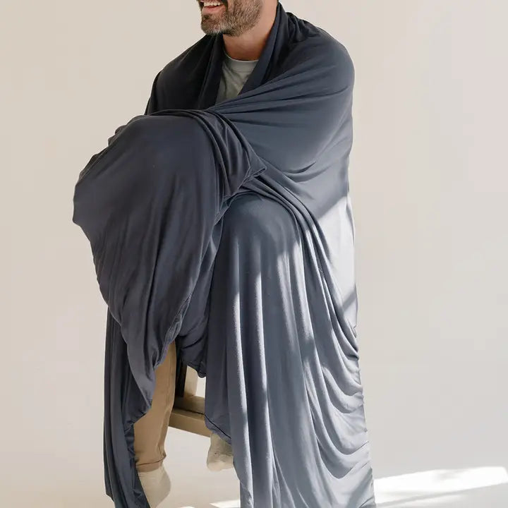 [Wuvvy] Bamboo Blanket-Charcoal-Mega