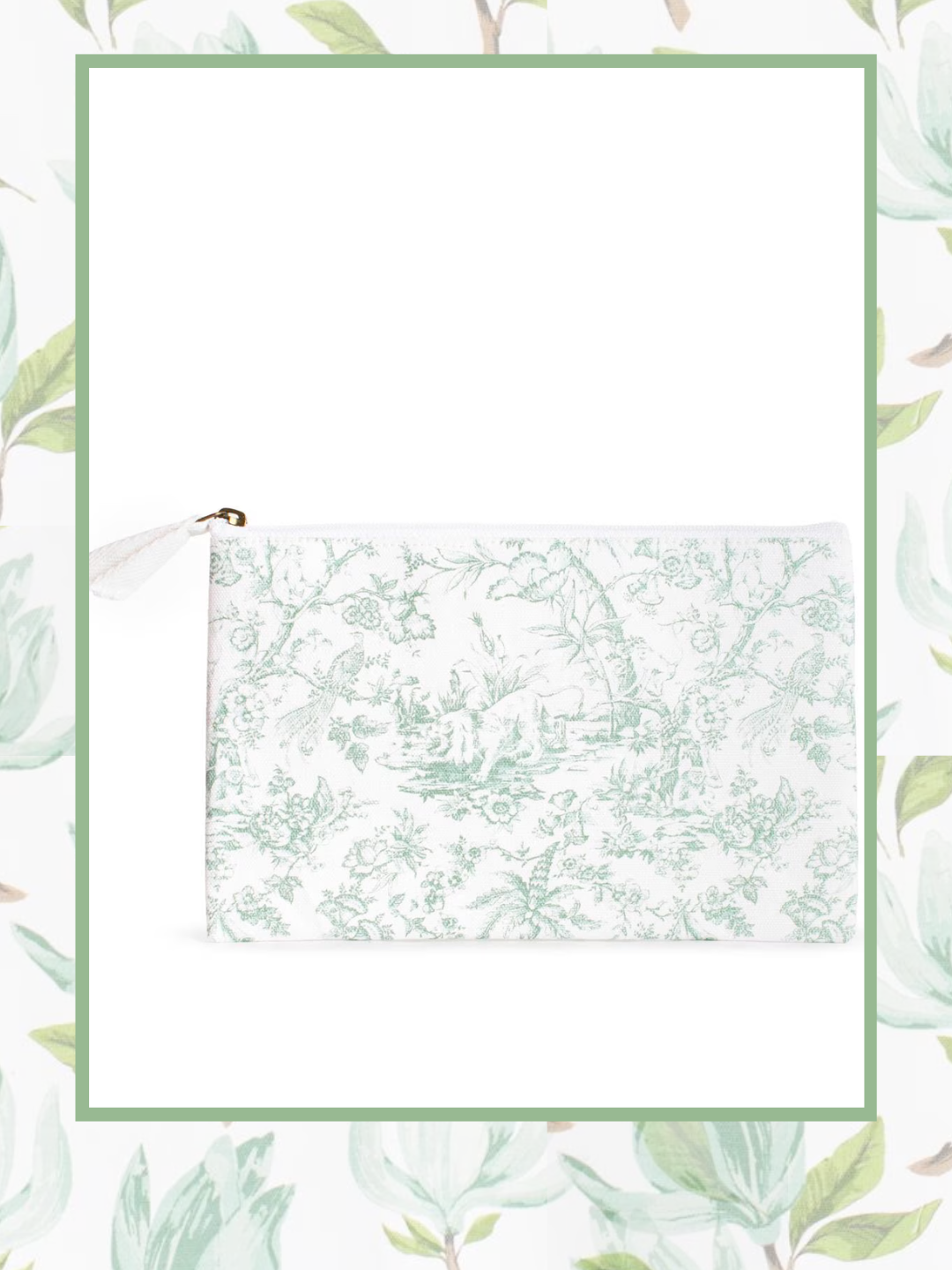Sienna Cosmetic Bag  - Sage