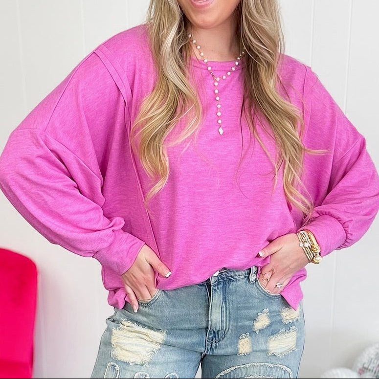 Soft and Lovely Pink Top (Also in Plus)
