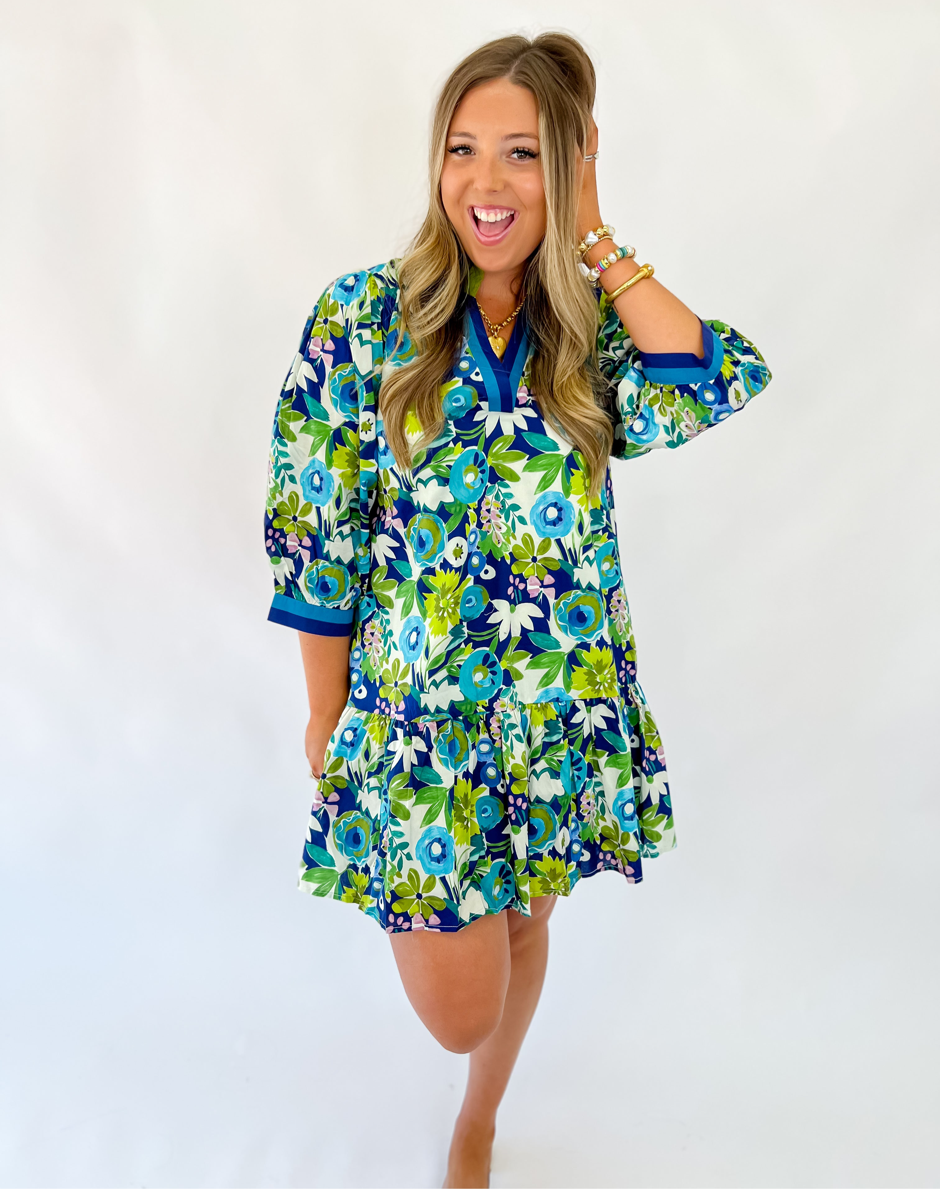 Fall Botanica Mini Dress