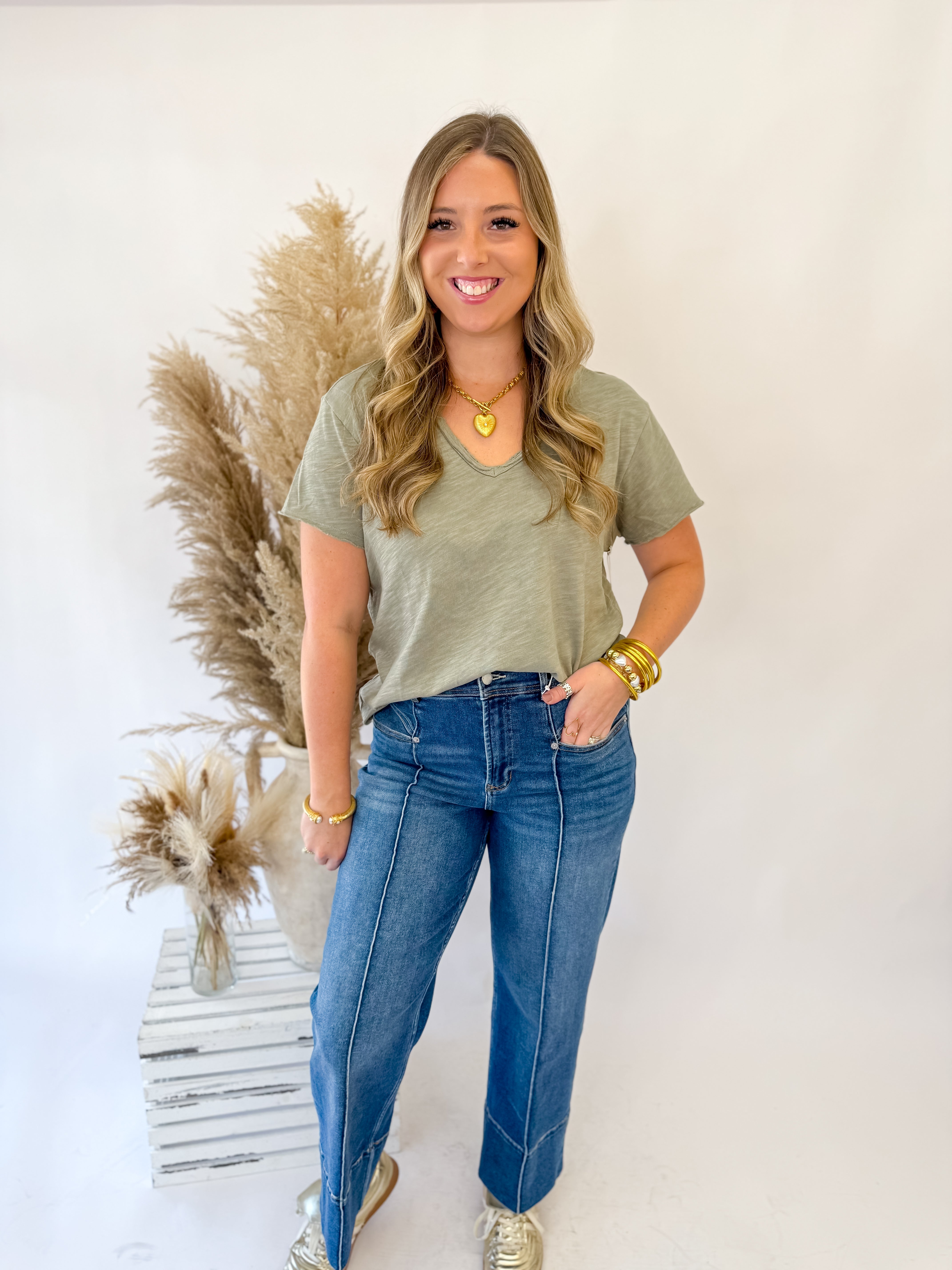 [Dear John] Holly Straight Leg Jean- Midtown