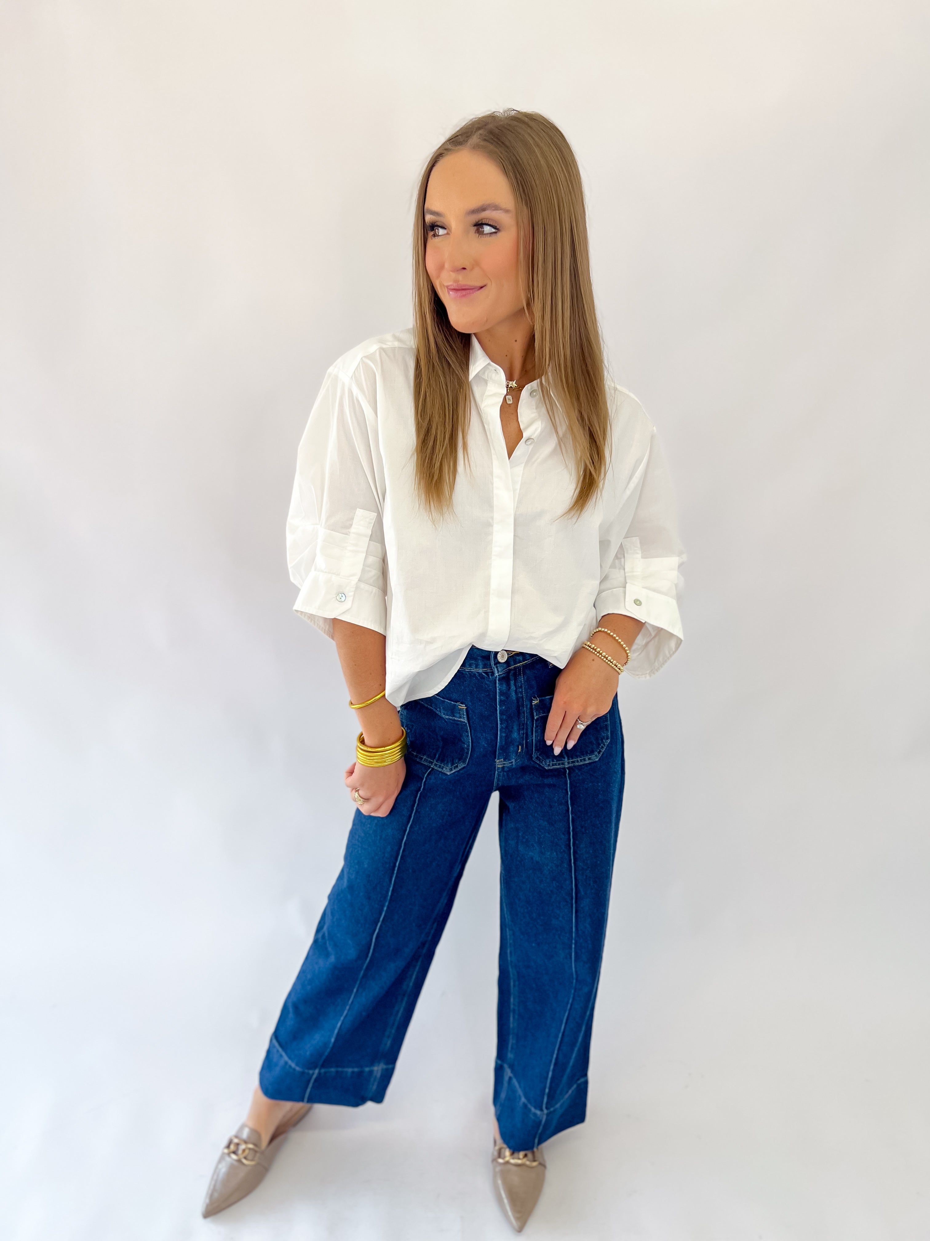 Everyday Cropped Denim Pant