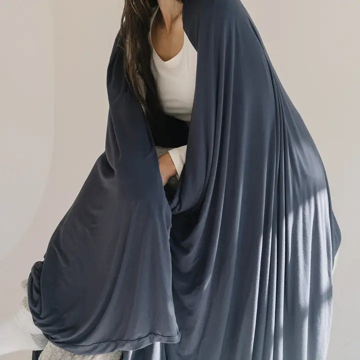[Wuvvy] Bamboo Blanket-Charcoal-Mega
