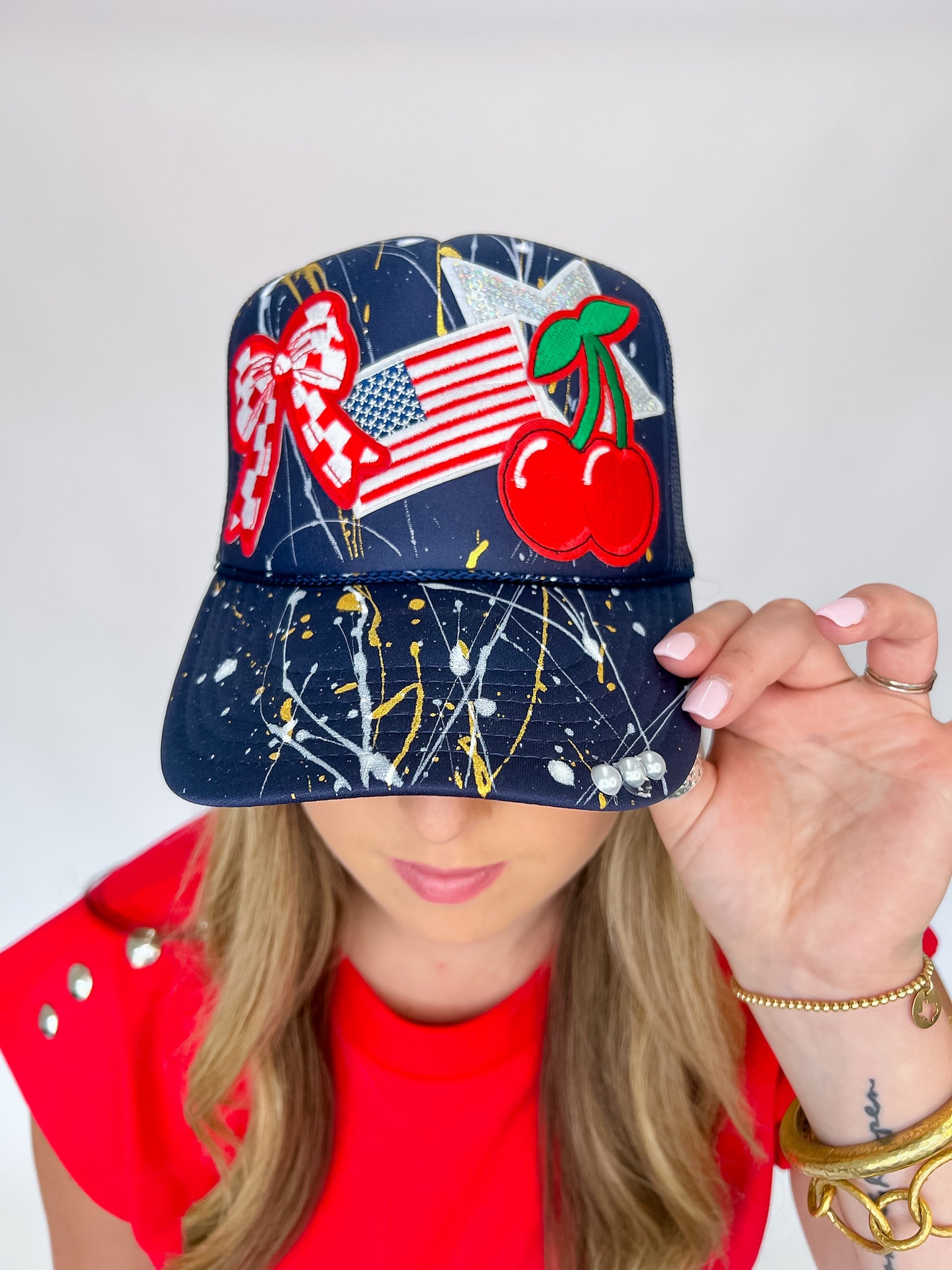 Cherry Bombshell Cap