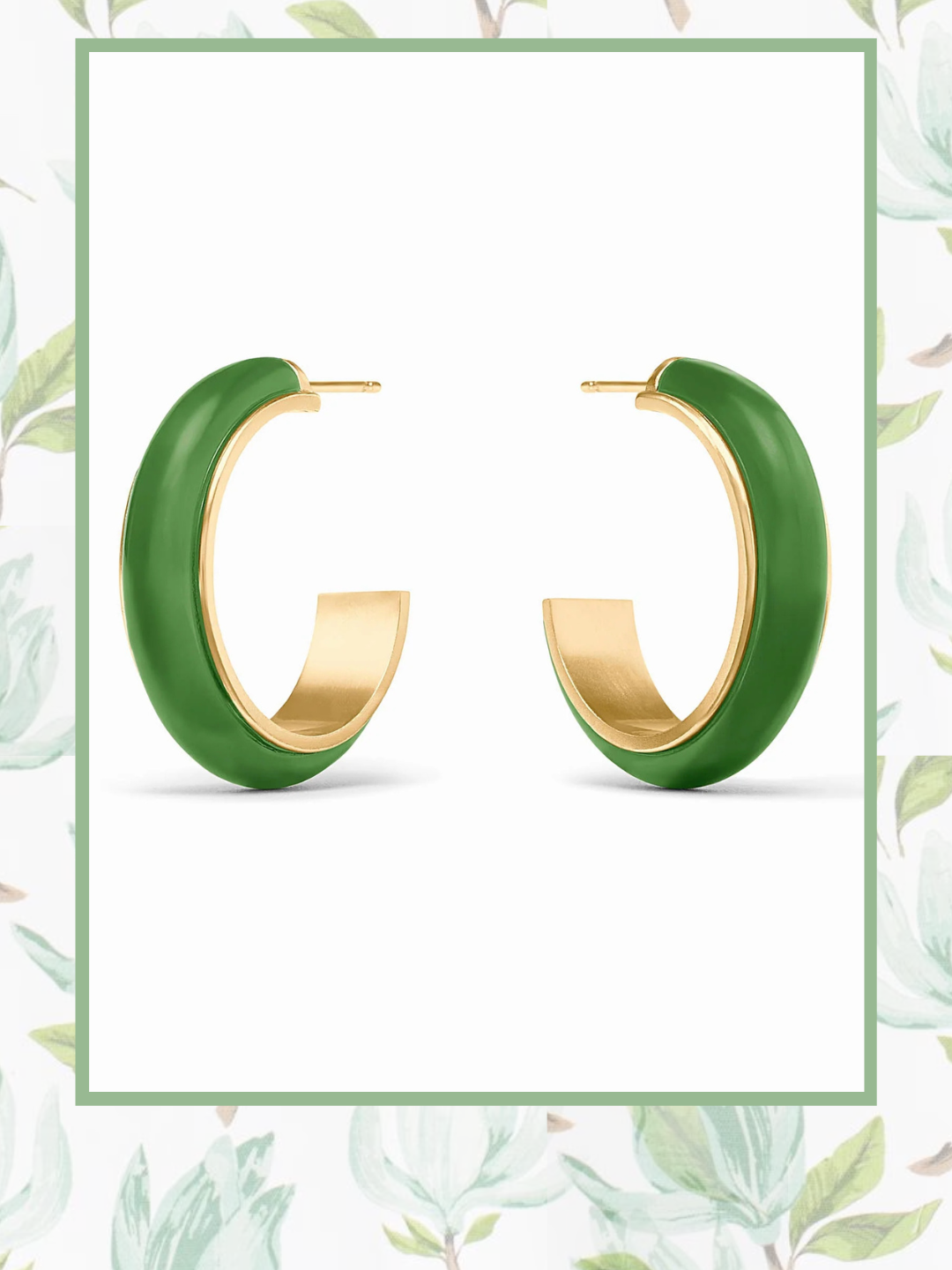 [Julie Vos]Carnaby Hoop-Palmetto Green-M