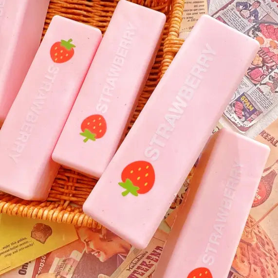 Butter Stick Squishy- Strawberry
