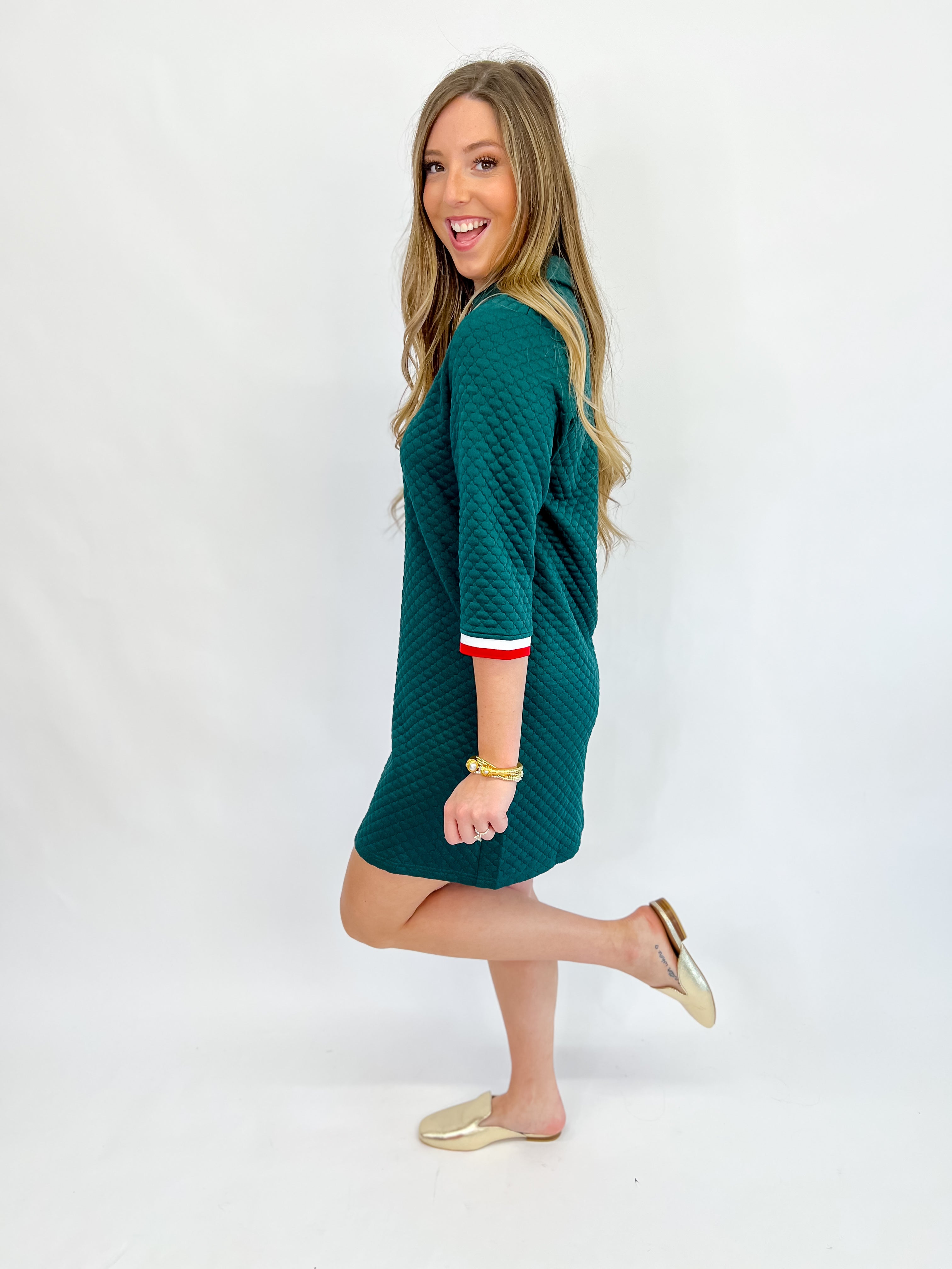 Shop Around Shift Dress-Sage