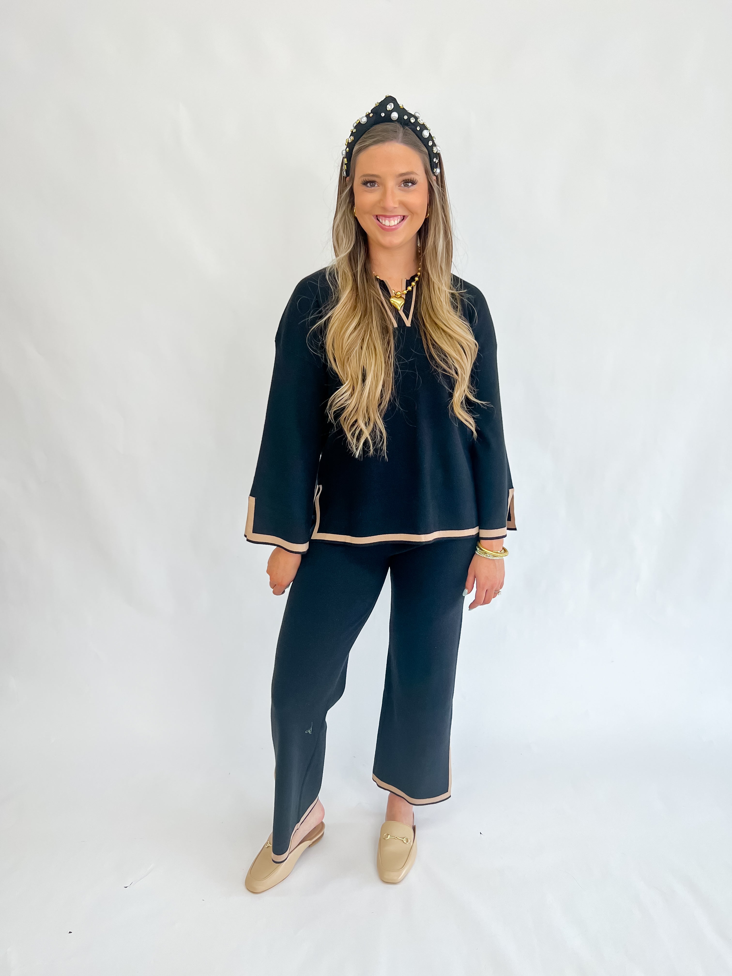 Fashion Ave Sweater Pant Set