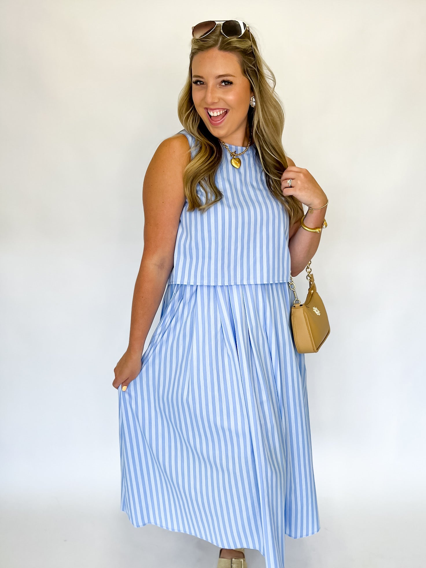 Blueport Stripe Skirt