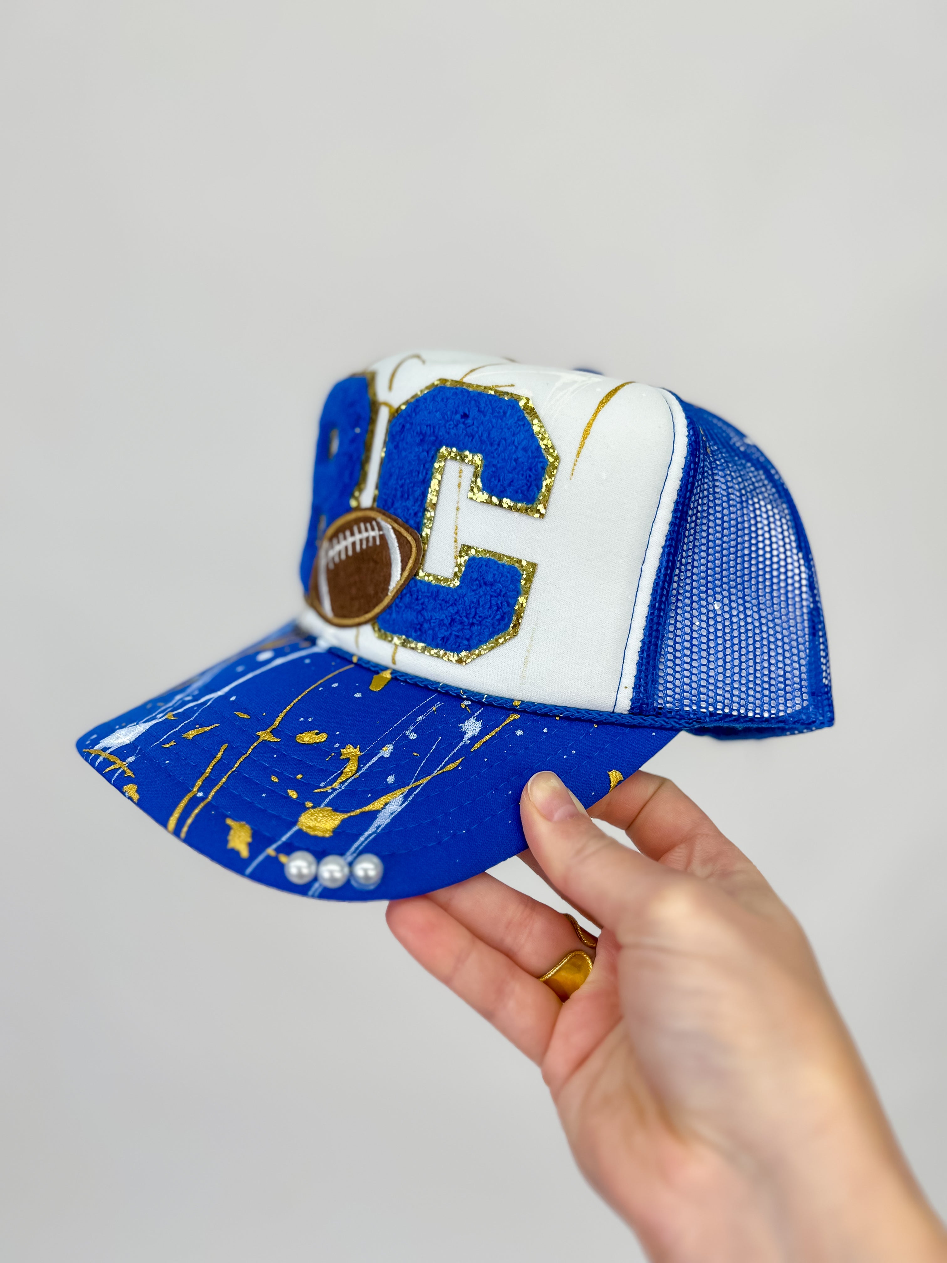 BC Football Splatter Paint Cap