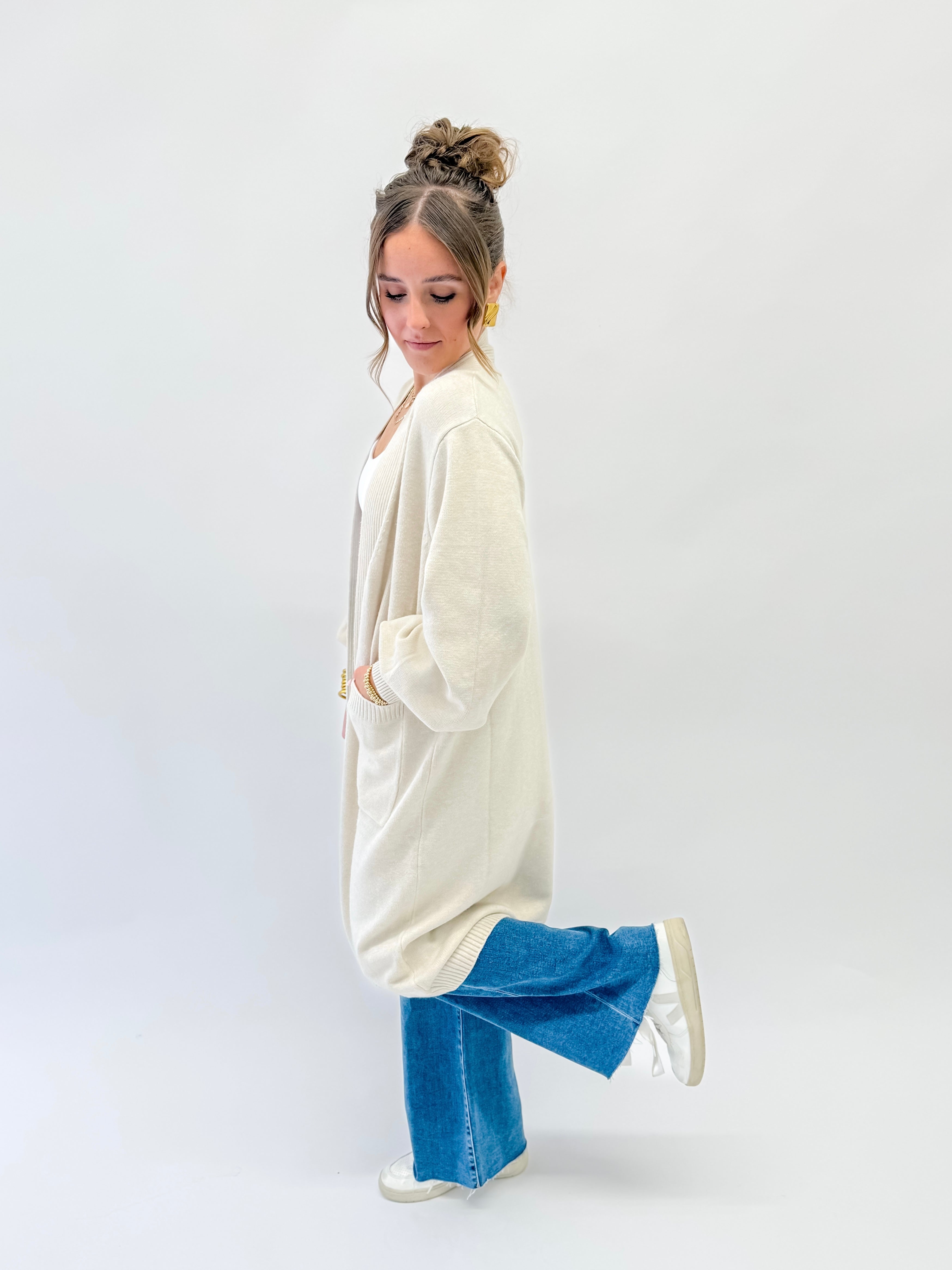 Luxe Volume Sleeve Cardigan