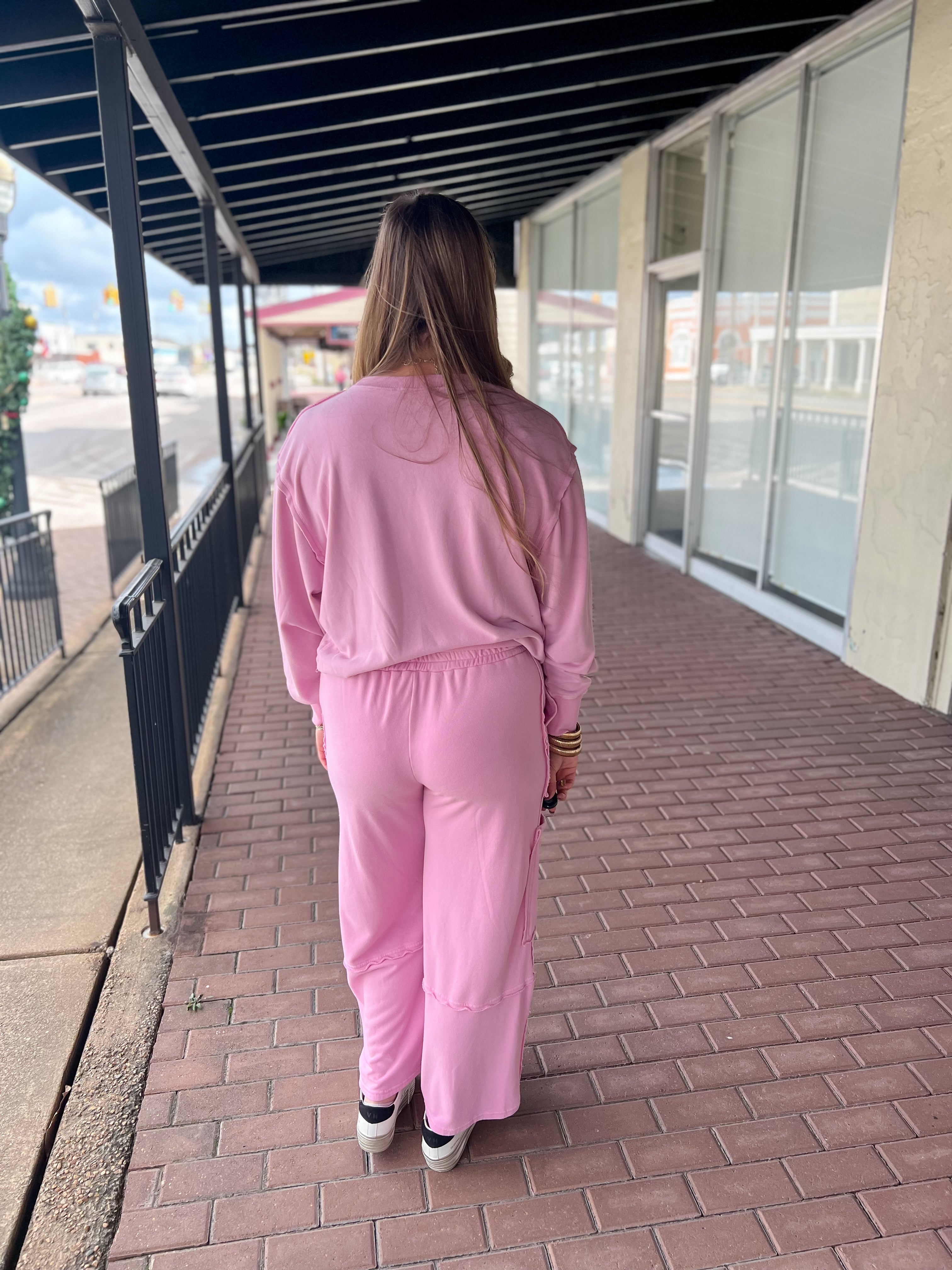 Versatile Utility Pants - Rose Pink