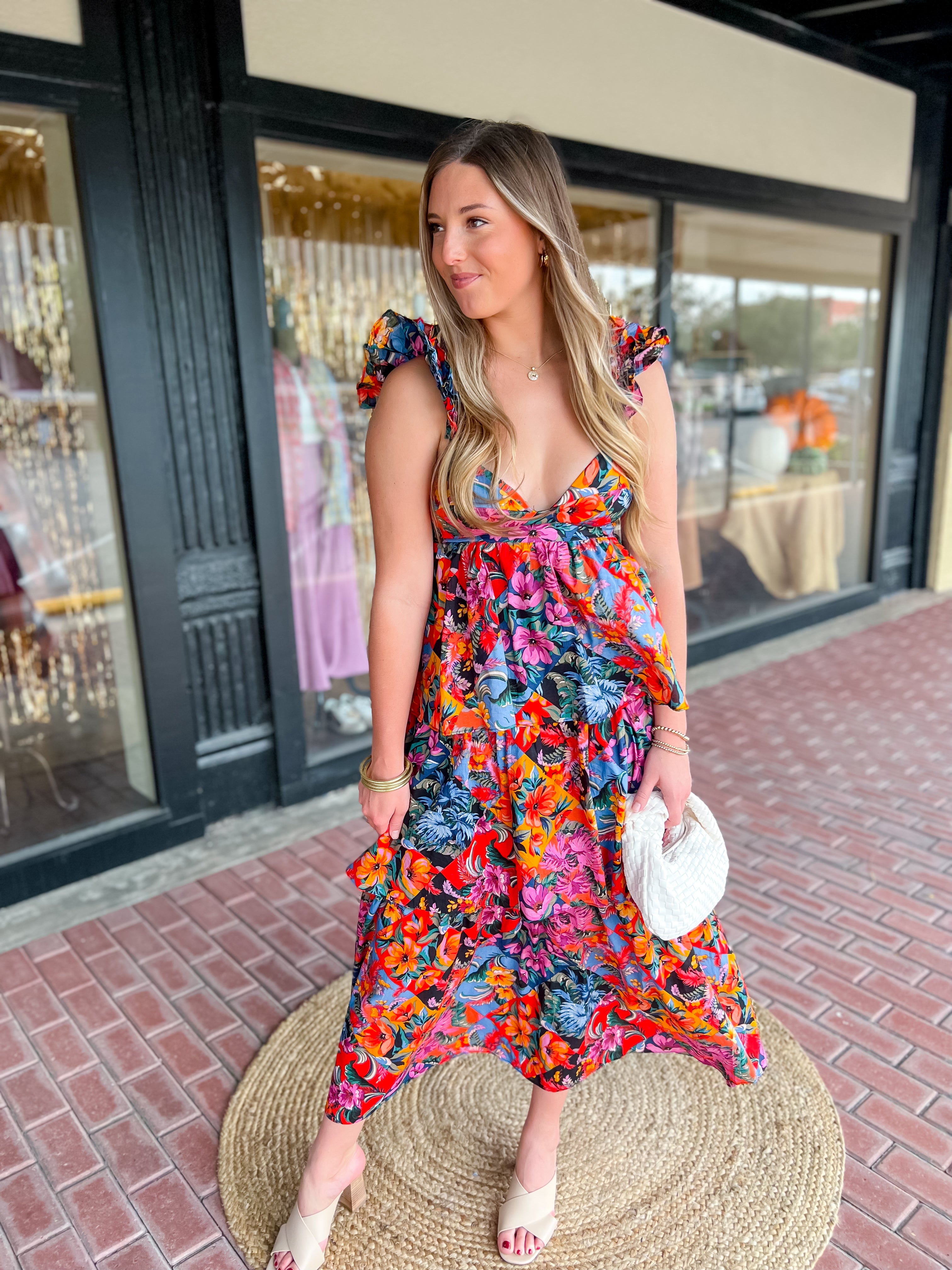 Trust In Me Floral Tiered Dress