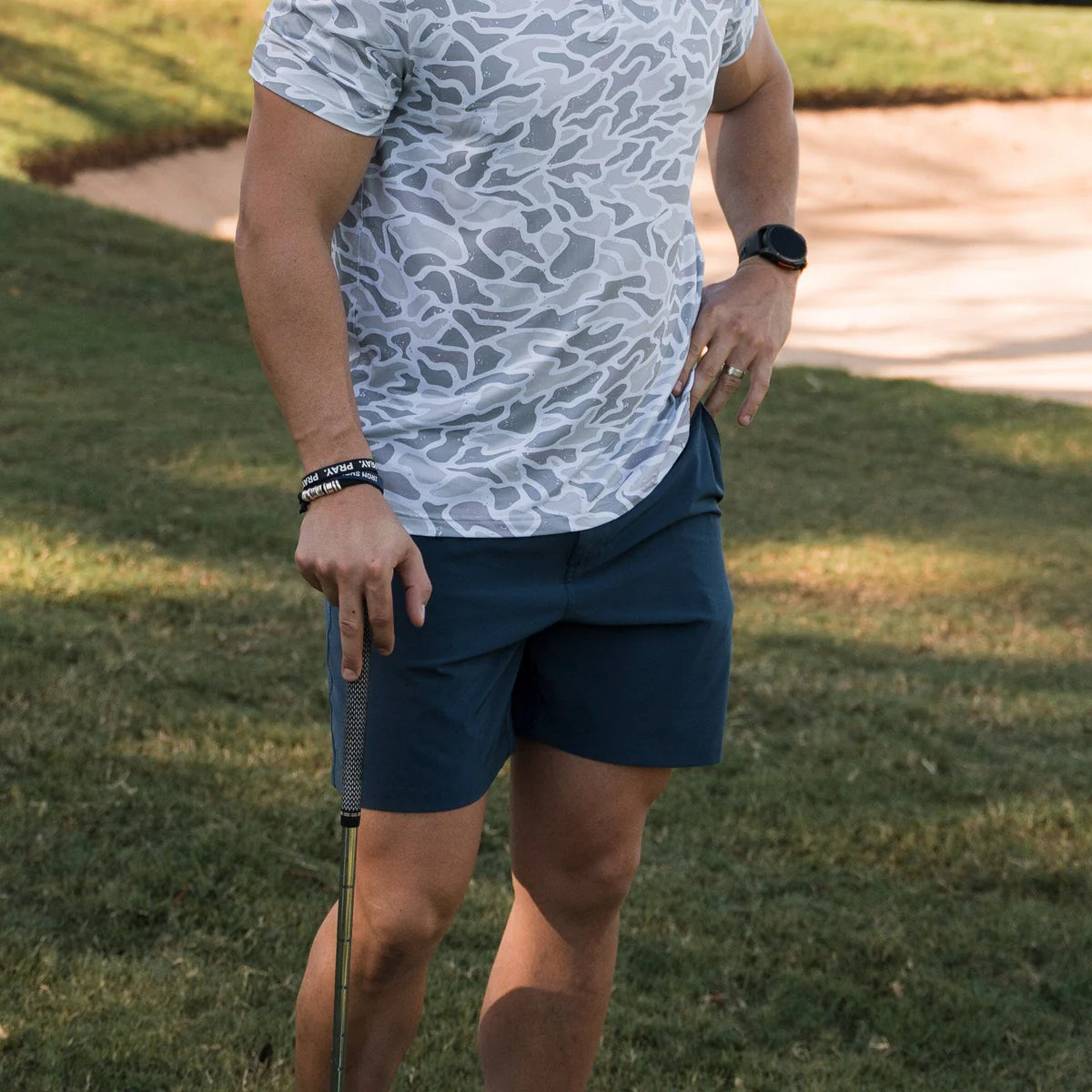 EVERYDAY SHORT-DEEP WATER NAVY MAYAN POCKET