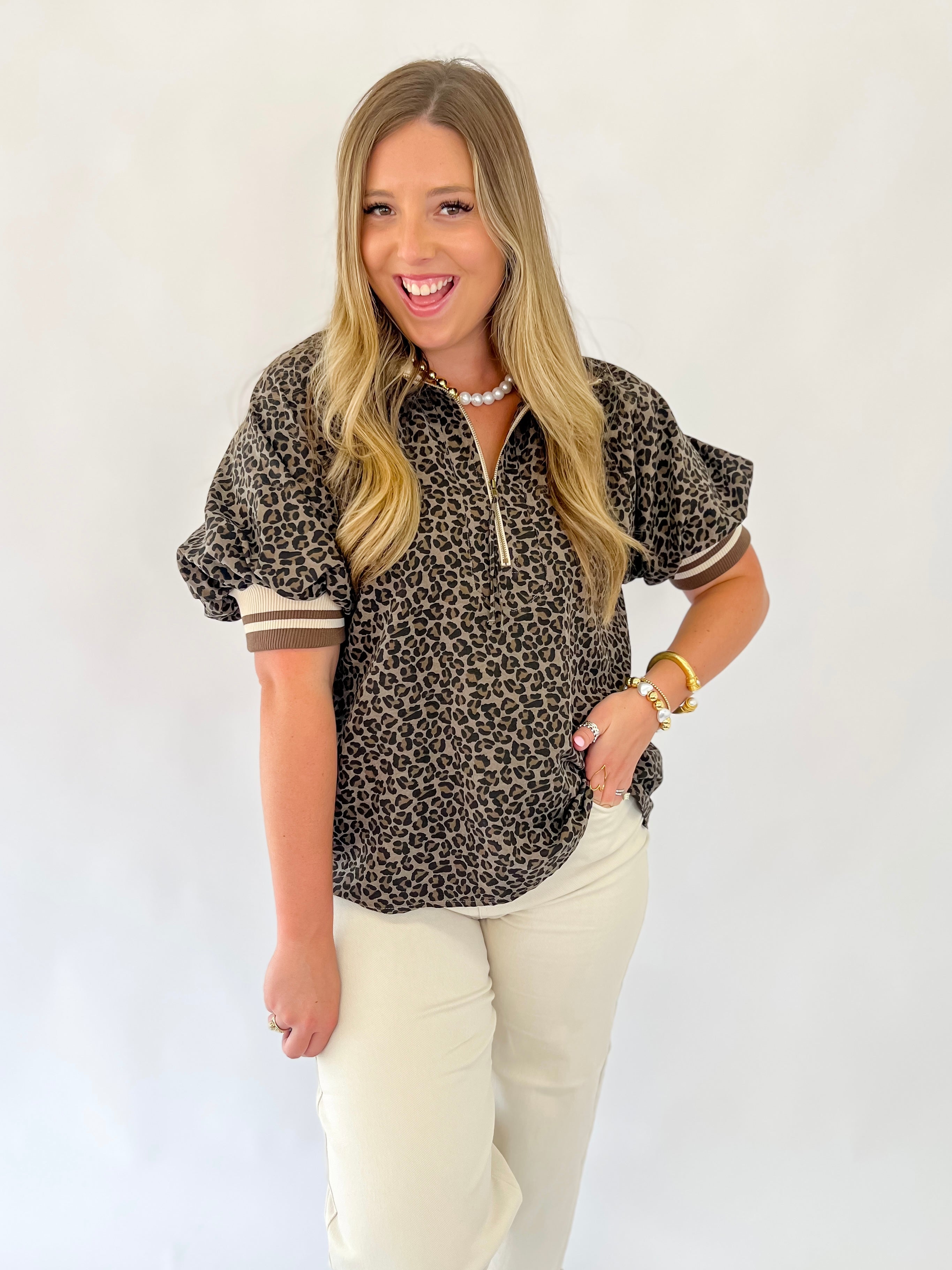 Fall Thicket-Leopard Top