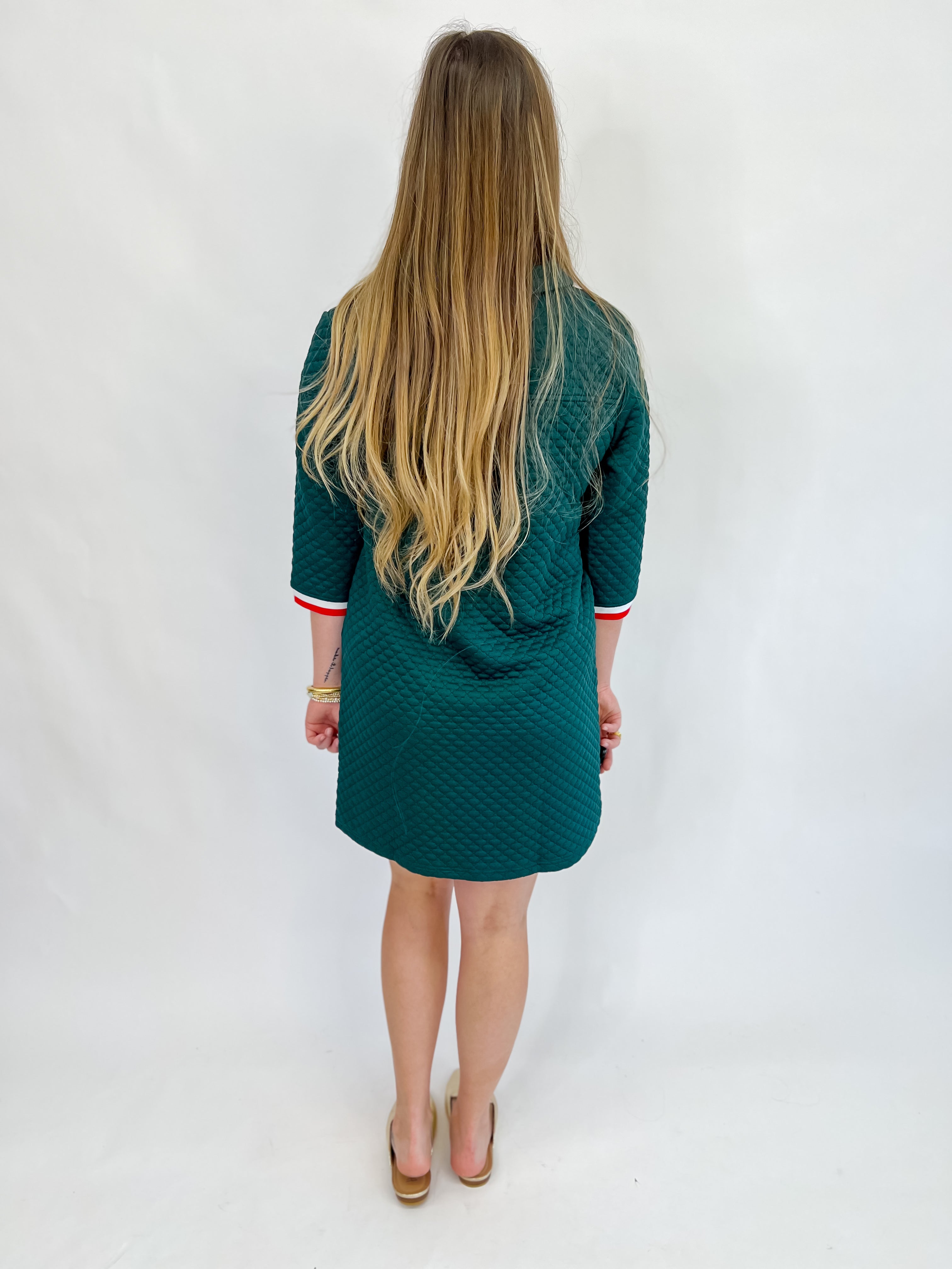 Shop Around Shift Dress-Sage