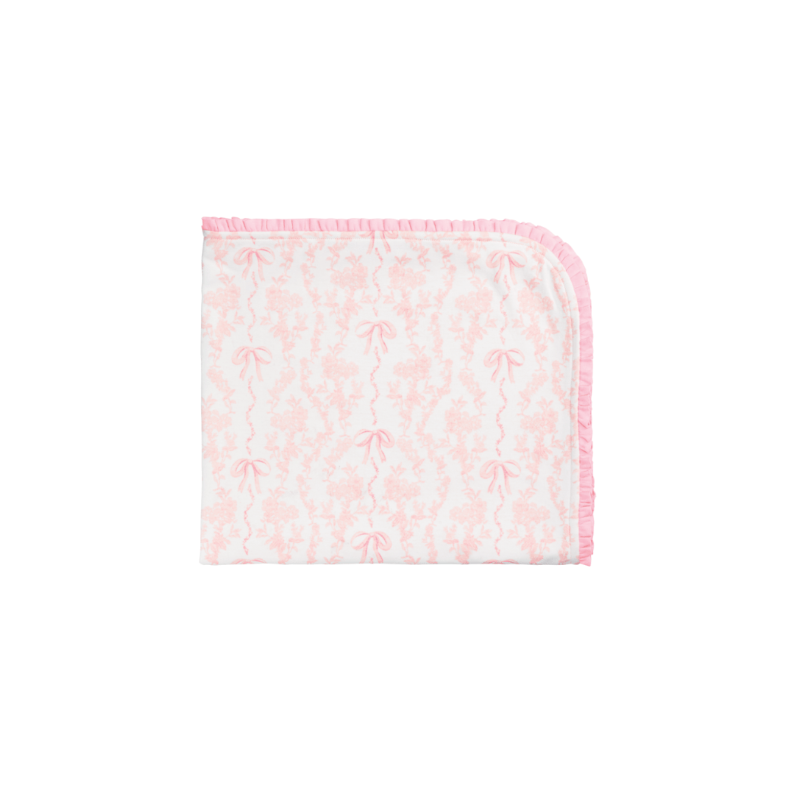 Toile Bow Arrival Blanket