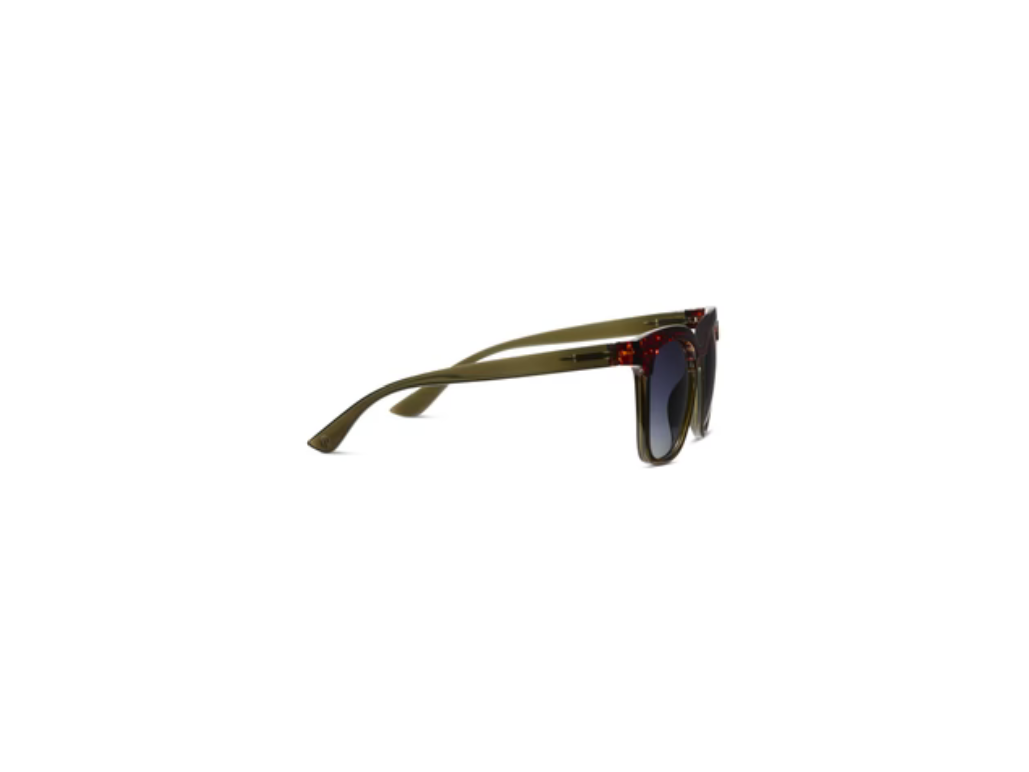 Frenchy Polarized Sunglasses- Green/Leopard Tortoise