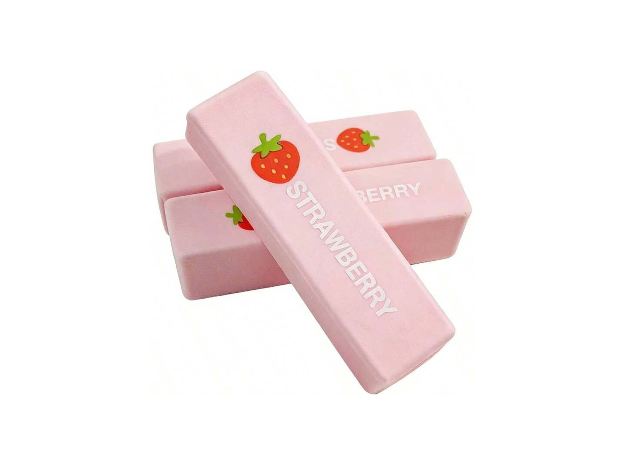 Butter Stick Squishy- Strawberry