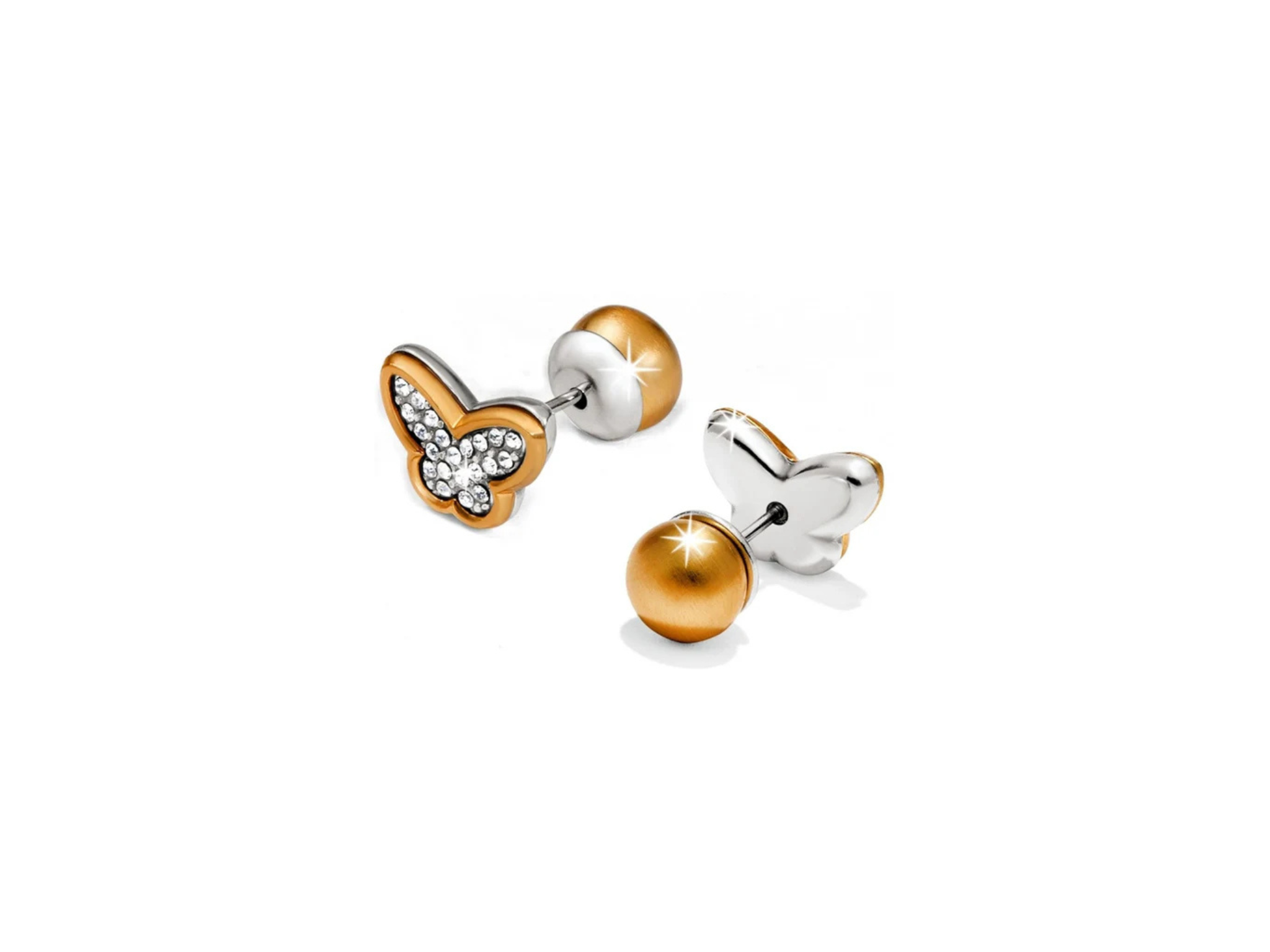 [Brighton] Massandra Reversible Butterfly Post Earrings